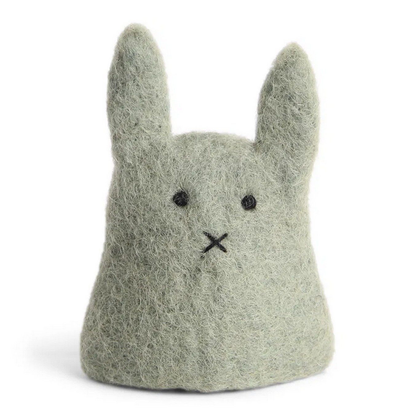 Gry & Sif Kochbesteck-Set Hasenmädchen Big Bunny weiss mit Rosenrock