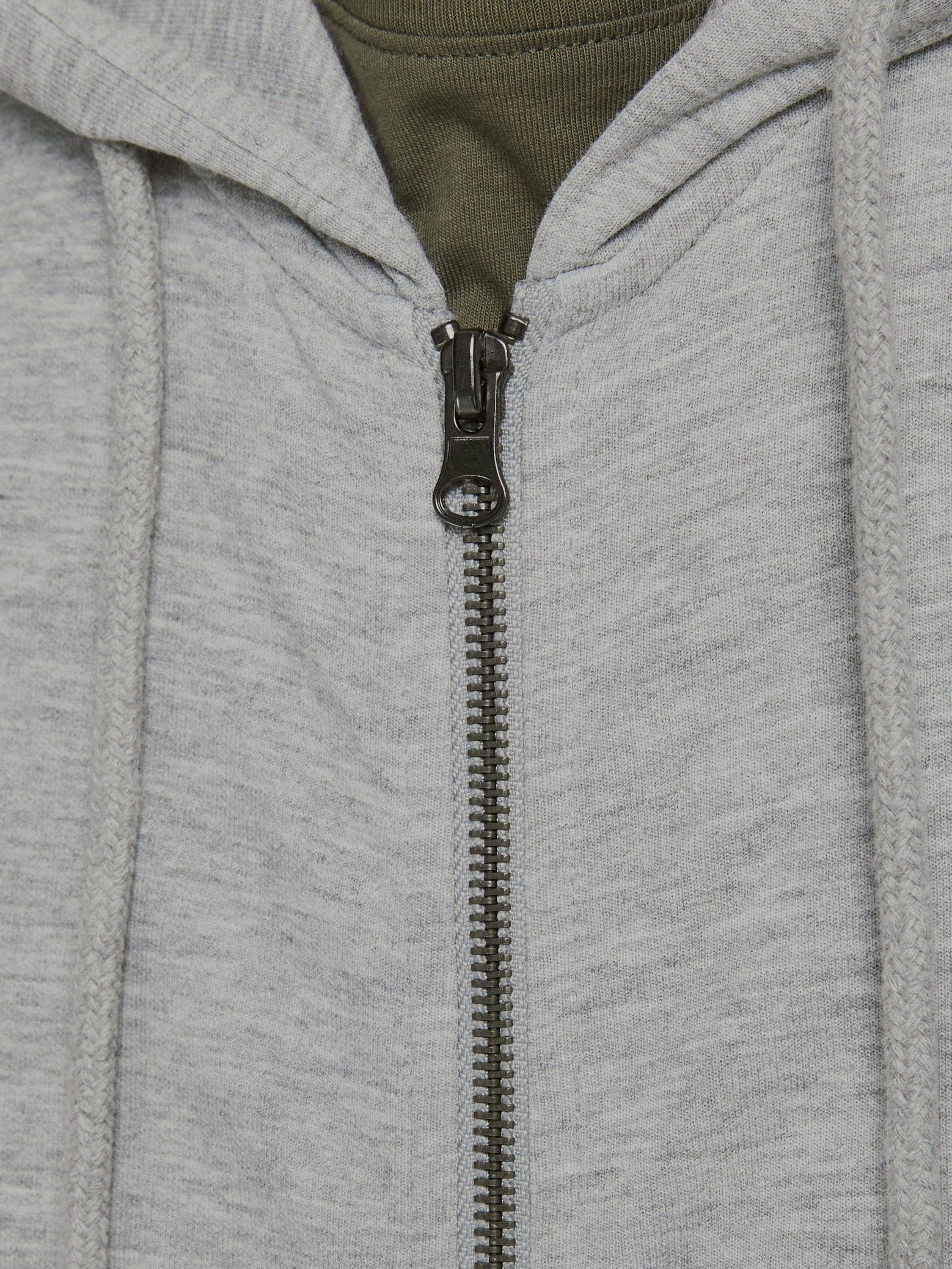 Jack & Jones Kapuzensweatjacke BASIC SWEAT günstig online kaufen