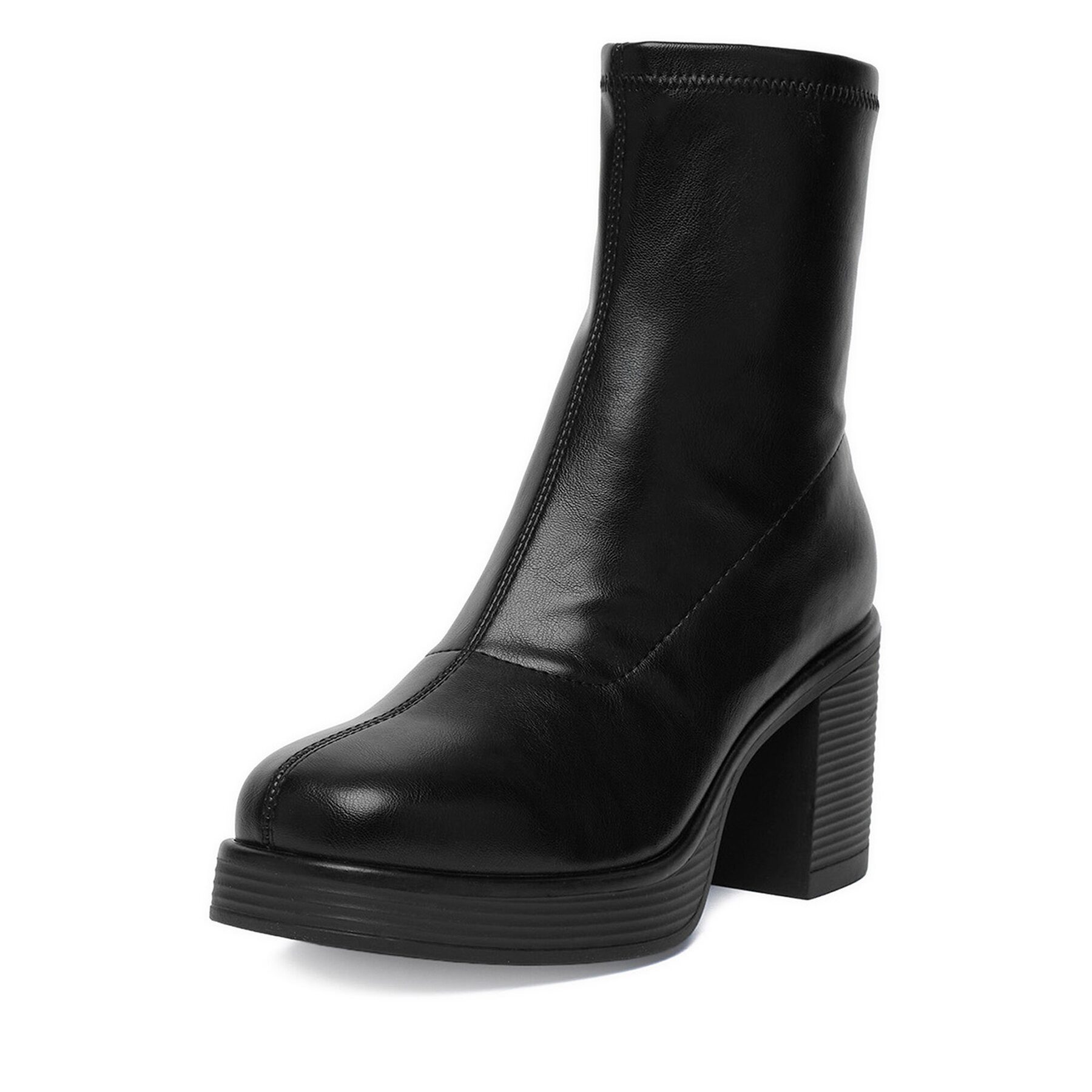 Jenny Jenny Damen Stiefeletten 5907964379812 Schwarz Stiefel – Bild 4 von 4