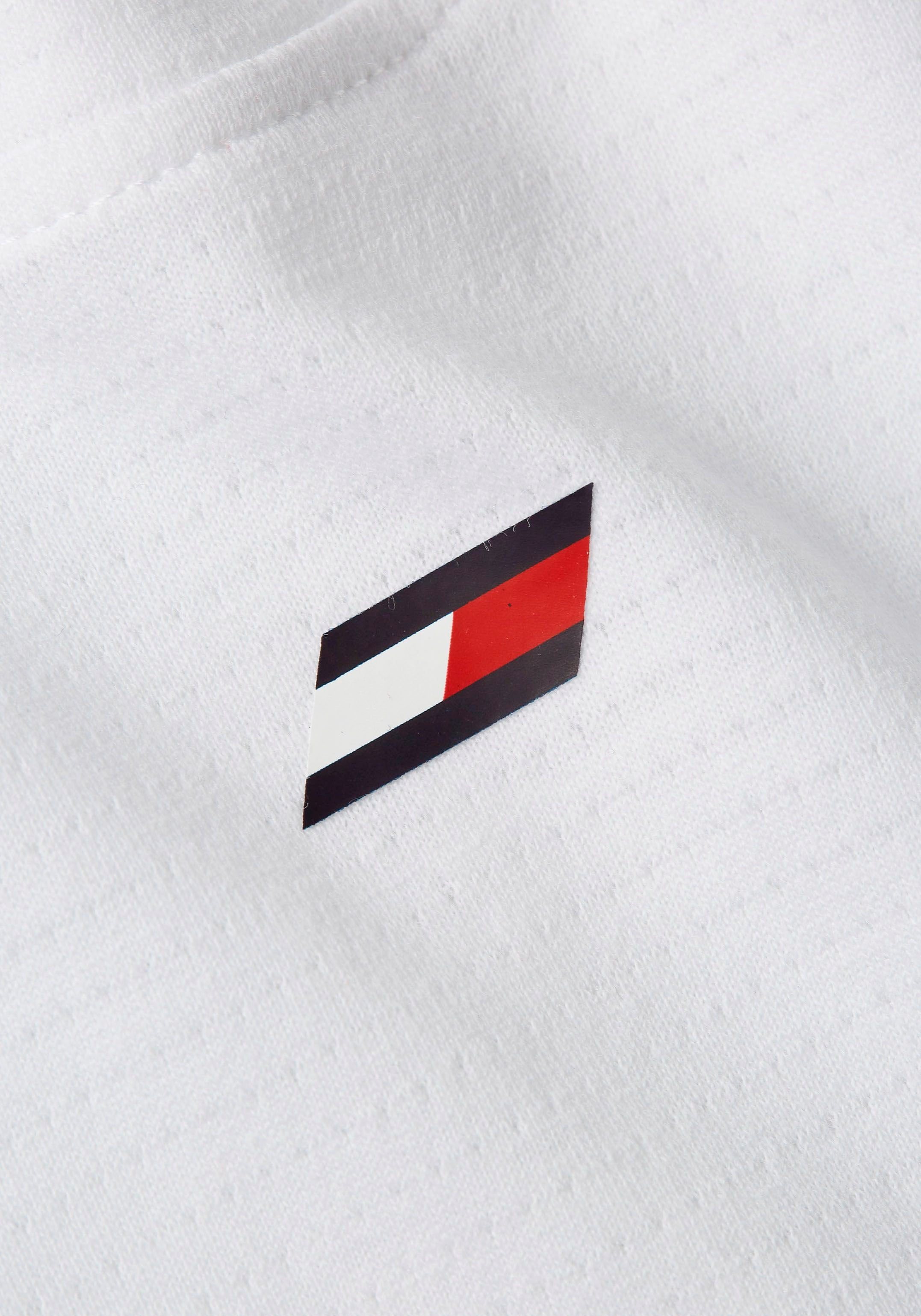 Th-Optic-White Hilfiger in T-Shirt modischer Form RELAXED CROPPED TEE cropped Sport ESSENTIALS Tommy