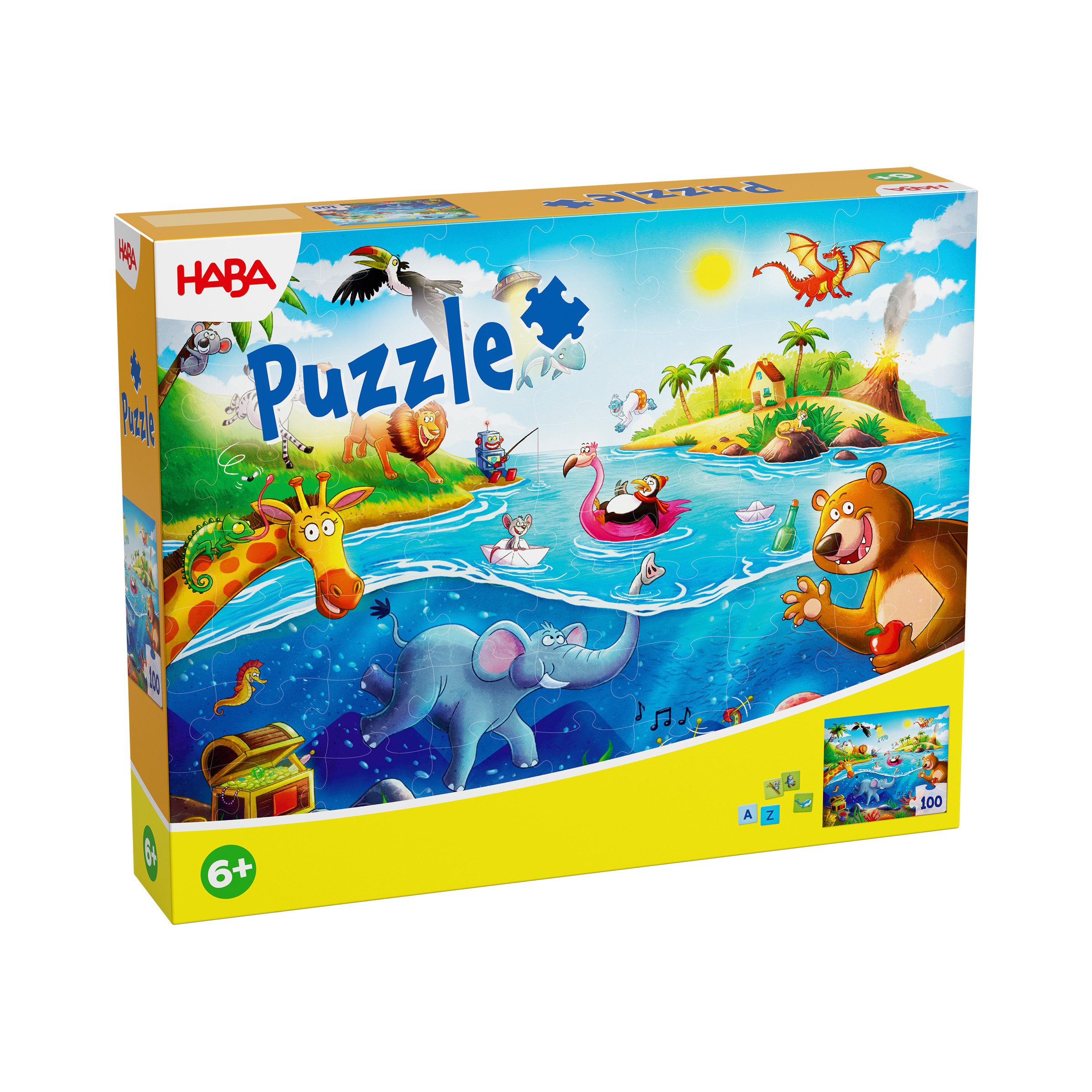 Haba Puzzle ABC, Puzzleteile
