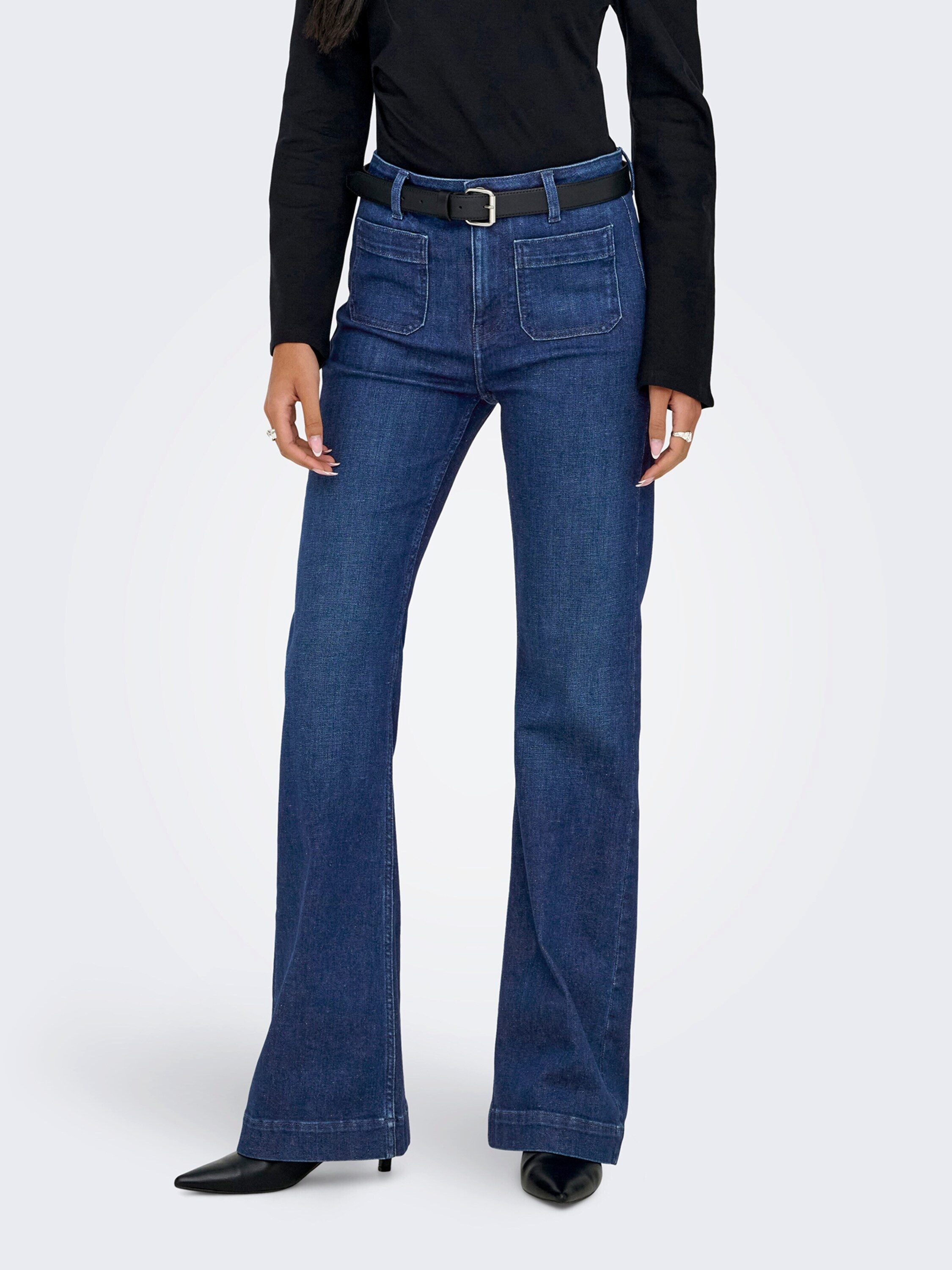 ONLY Schlagjeans ONLMadison (1-tlg) Plain/ohne Details