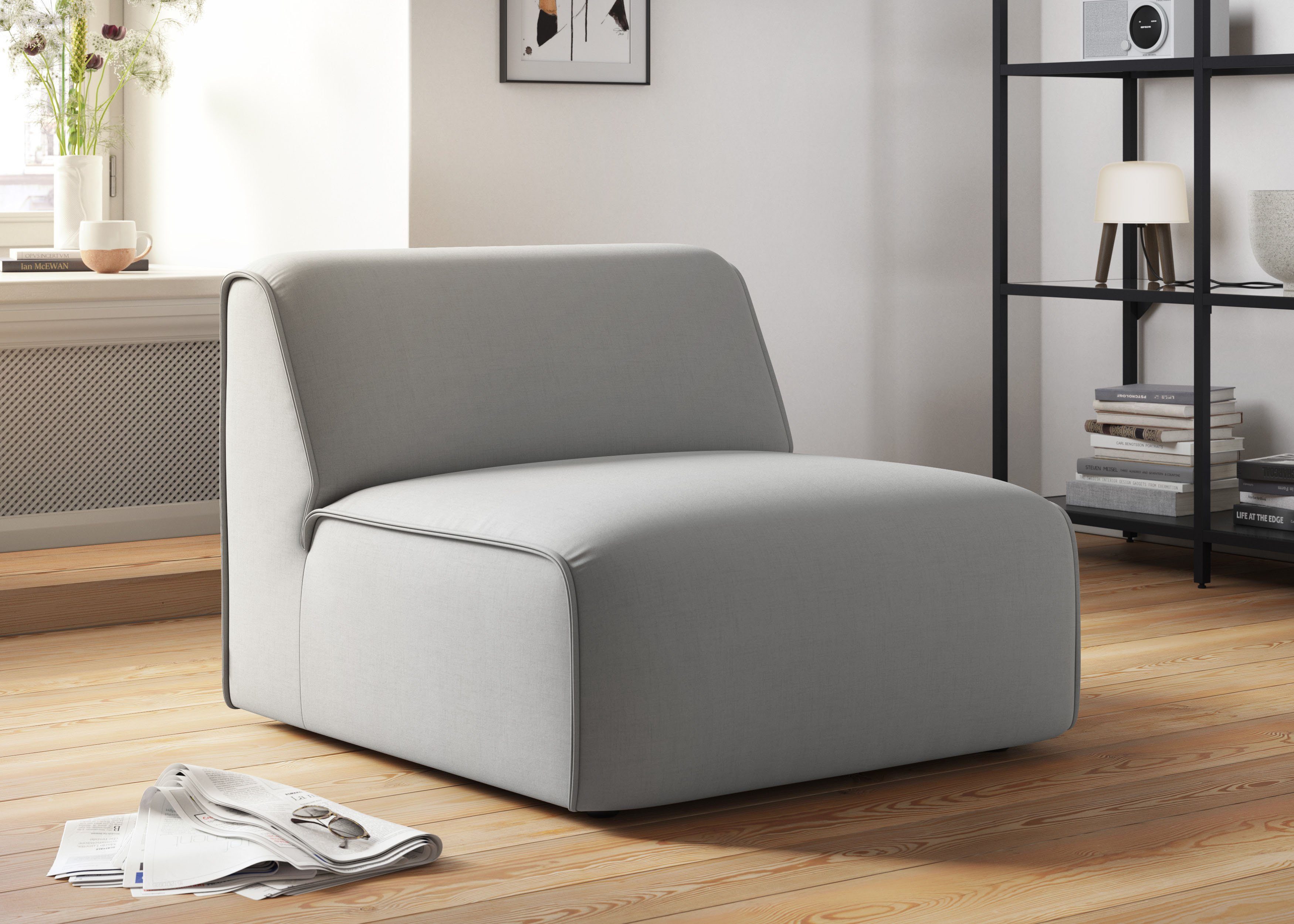 RAUM.ID Sessel Merid Sofa-Mittelelement, Maße B/T/H: günstig online kaufen