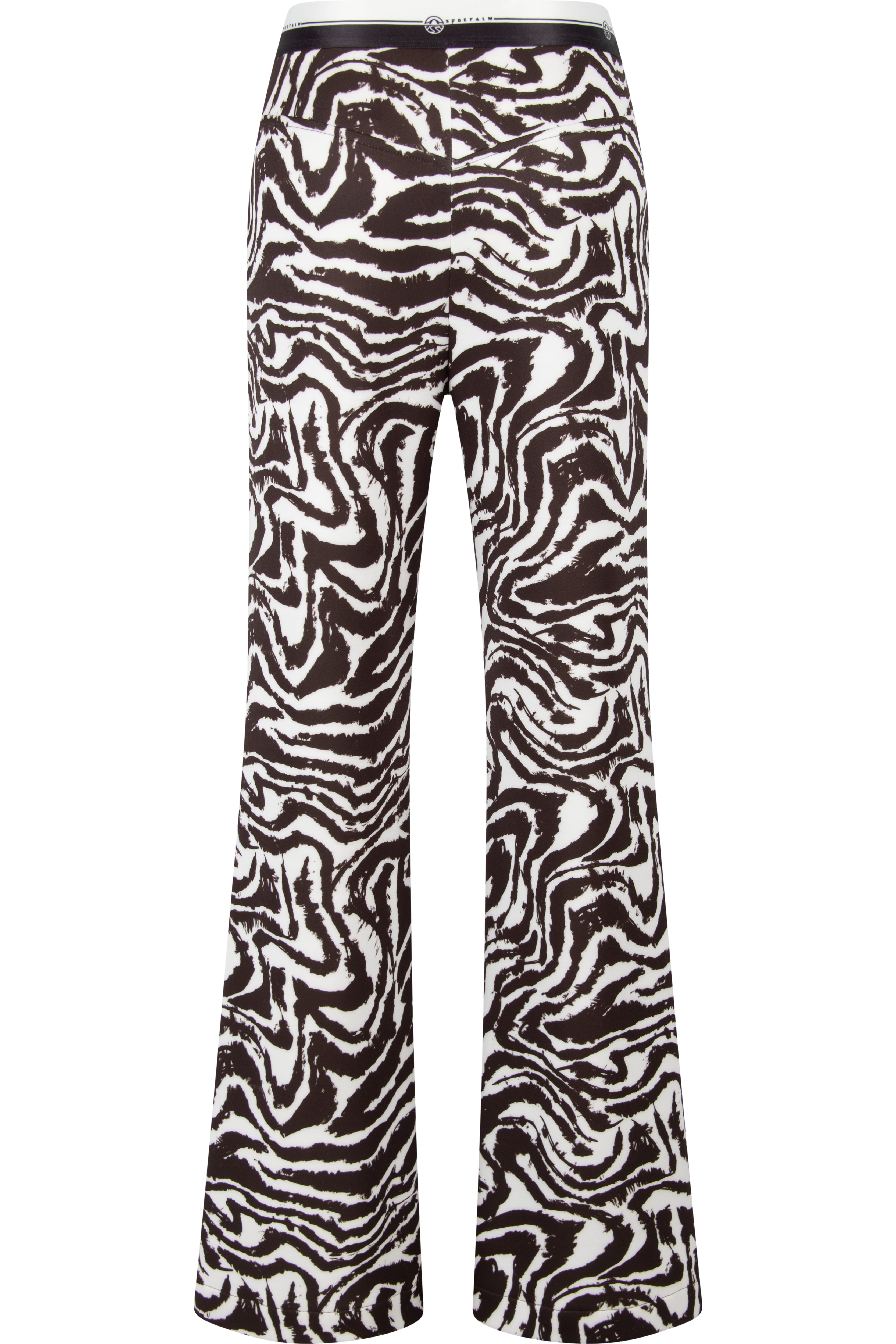 Sportalm Kitzbühel Schlaghose mit allover Animalprint