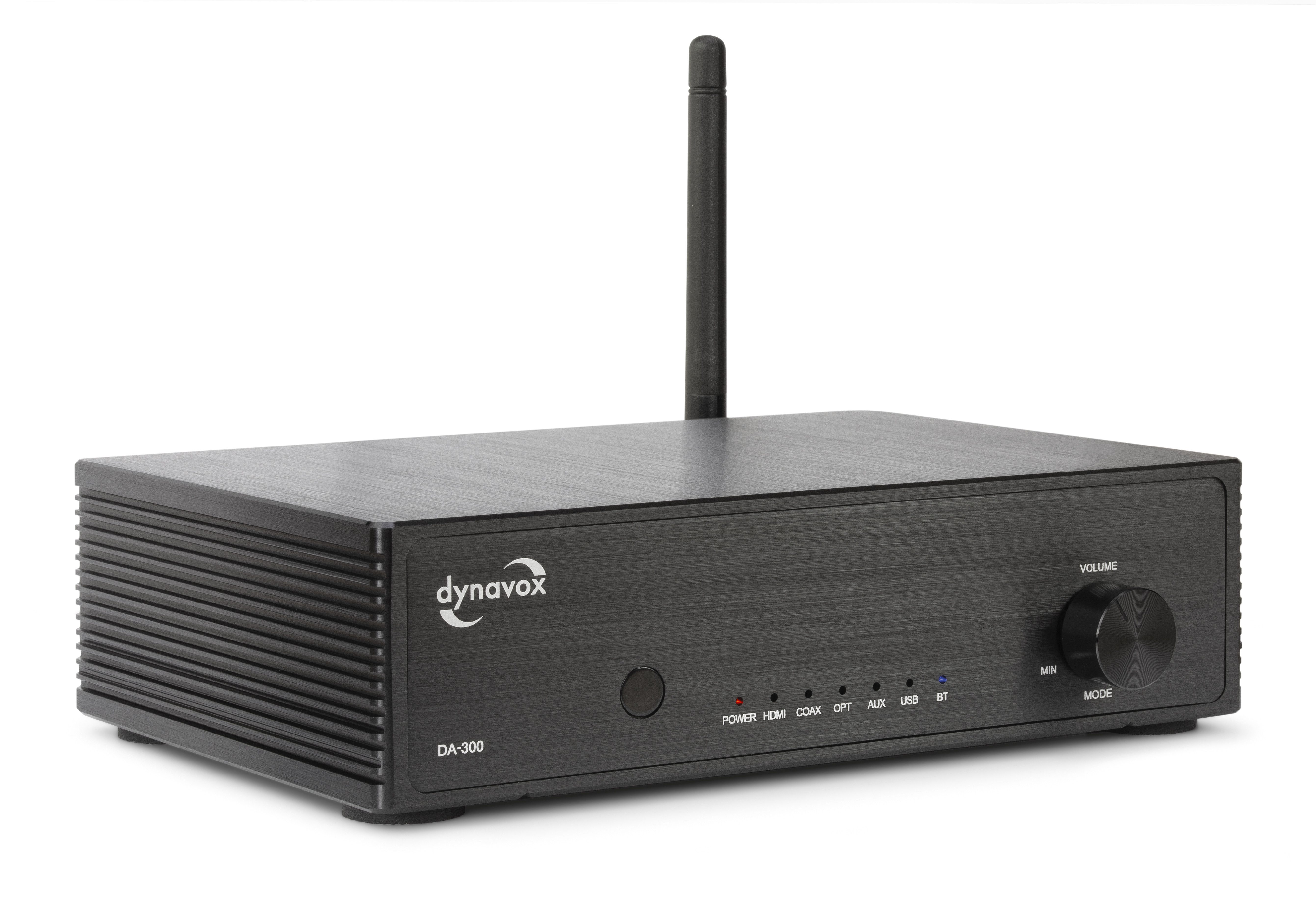 Dynavox DA-300 Audioverstärker (Anzahl Kanäle: 2-Kanal, Stereo-Digitalverstärker, HDMI ARC, Aluminiumgehäuse, TV & Streaming)