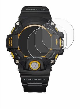 BROTECT Schutzfolie für Casio G-Shock GW-9400Y-1, Displayschutzfolie, 6 Stück, Folie klar