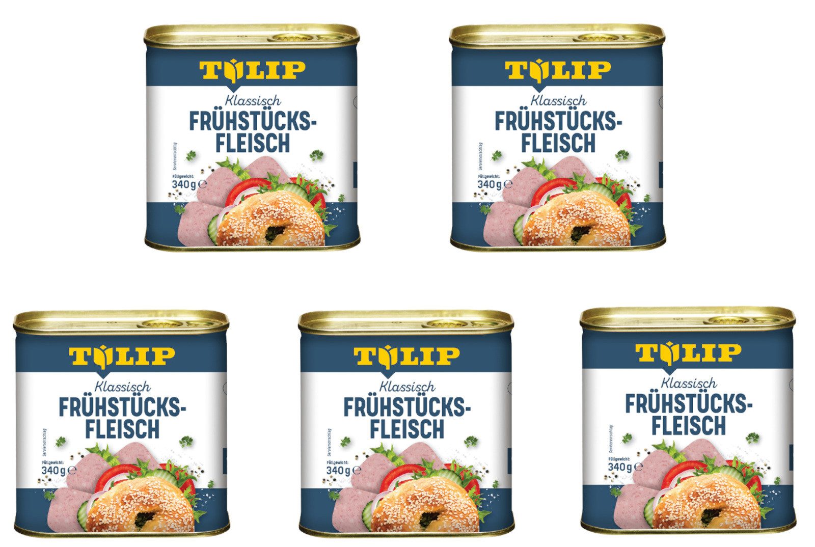 Wurstkonserve Frühstücksfleisch 340g Original Dänische Delikatesse Konservendose