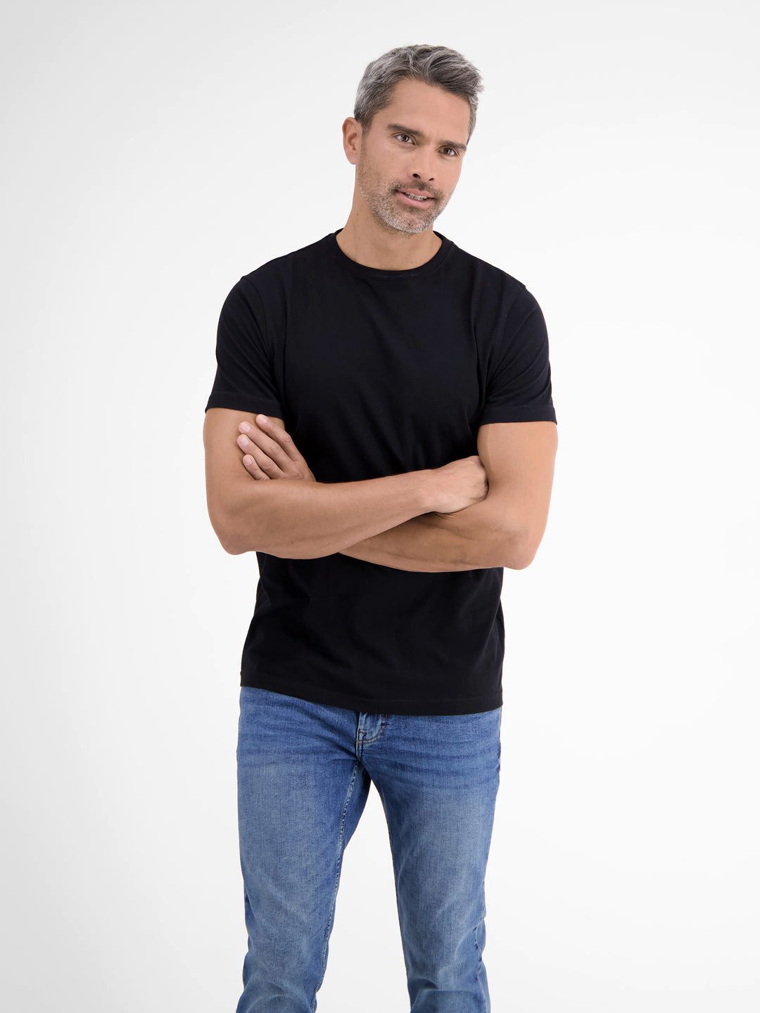 LERROS T-Shirt Basic in klassischer Optik im 4er Pack günstig online kaufen