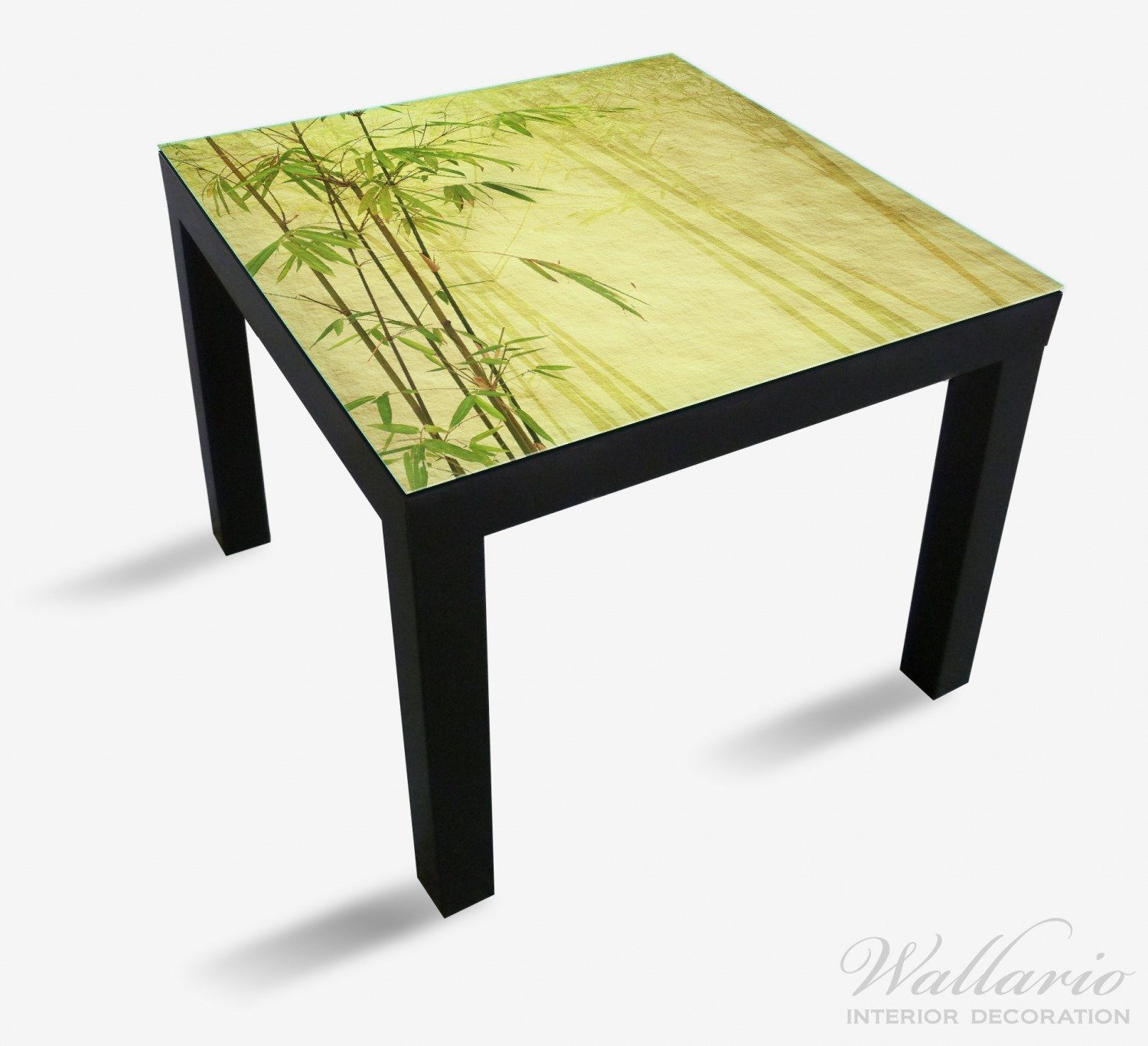 St), Bambus Lack für Antiker geeignet Ikea Tisch Wallario Tischplatte (1