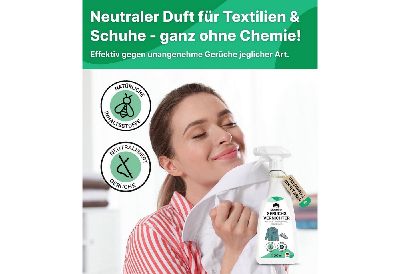 Thumbnail - Emma Grün Geruchsneutralisierer Allzweckreiniger