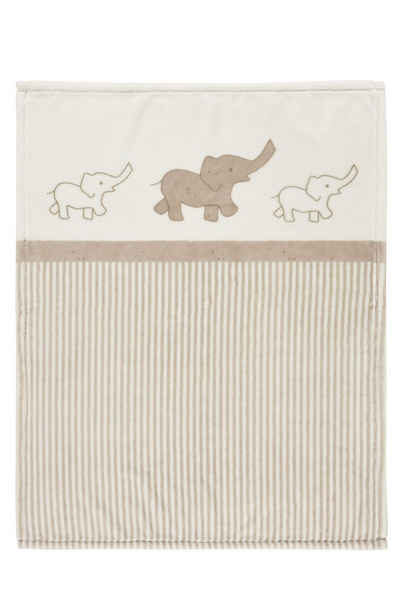 Babydecke Alvi Microfaserdecke OLIFANT (BL 75x100 cm) BL 75x100 cm bunt, Alvi®