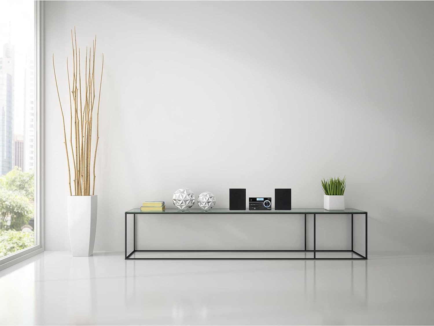 Medion® Audio-System Medion MD44088 P64935 Audio System schwarz Audio-System (2,50 W) DAB+ (40 W)