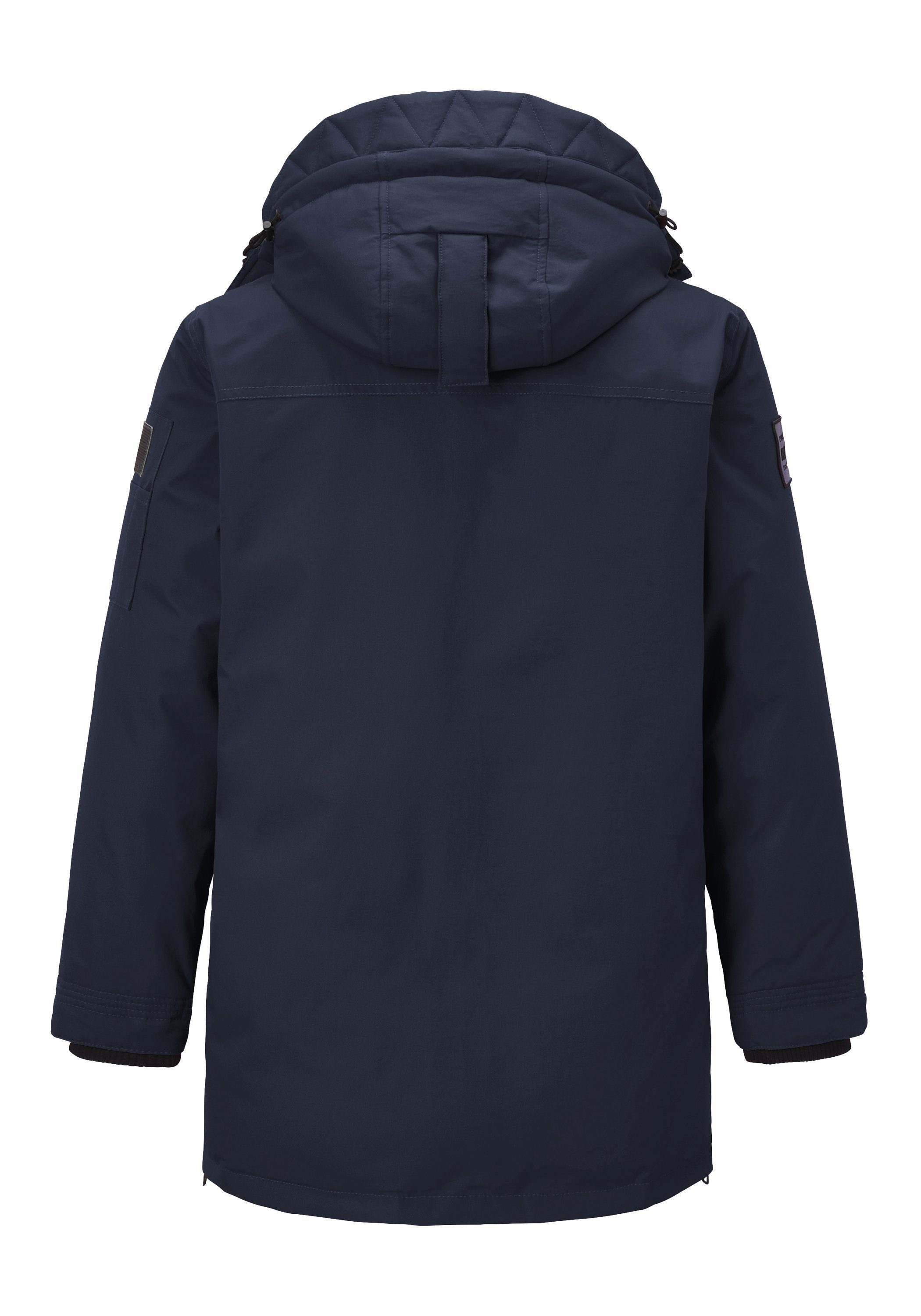 Redpoint Parka Ezra Warme Winterjacke, Parka mit abnehmbarer Kapuze