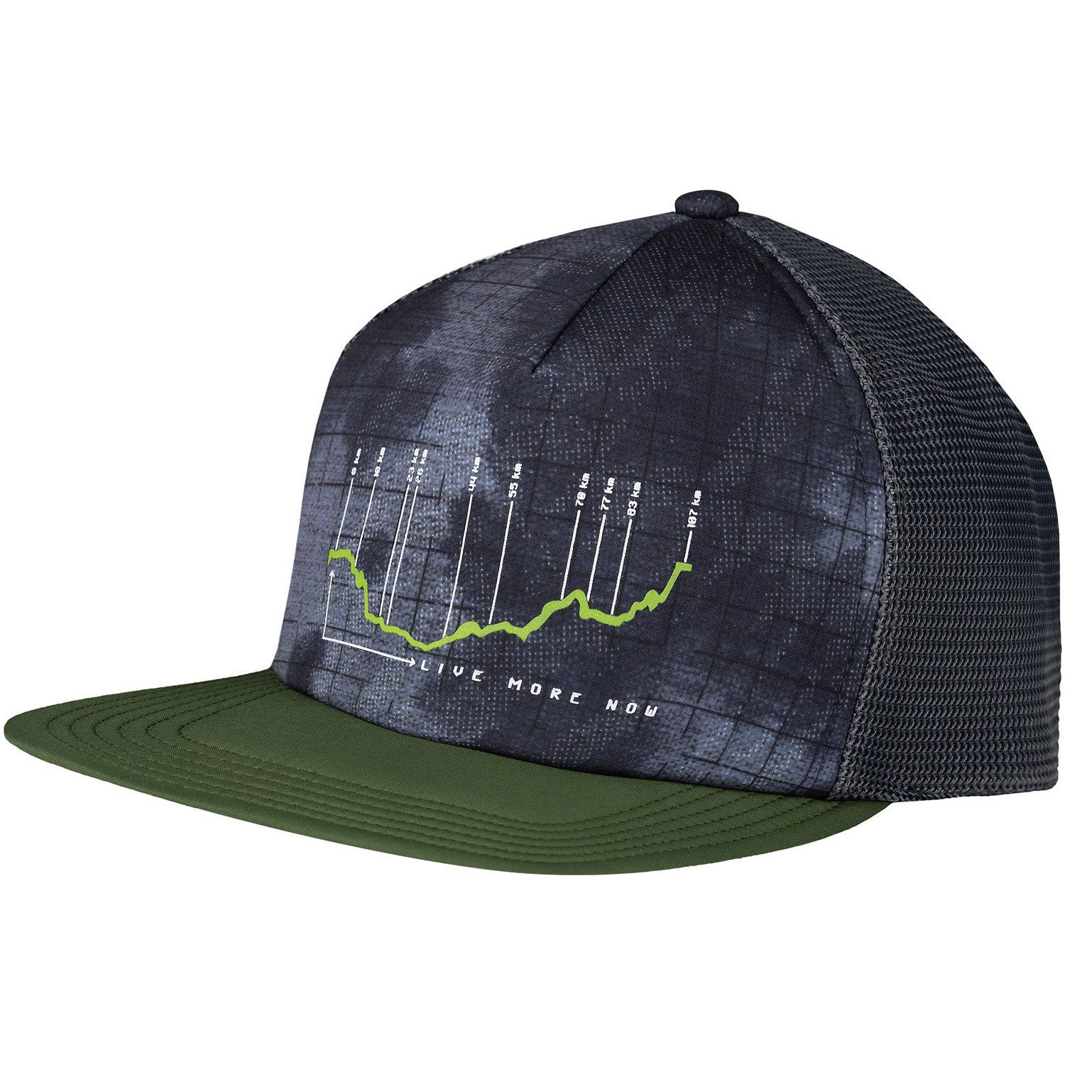 Buff Fitted Cap Cap EXPLORE TRUCKER CAP