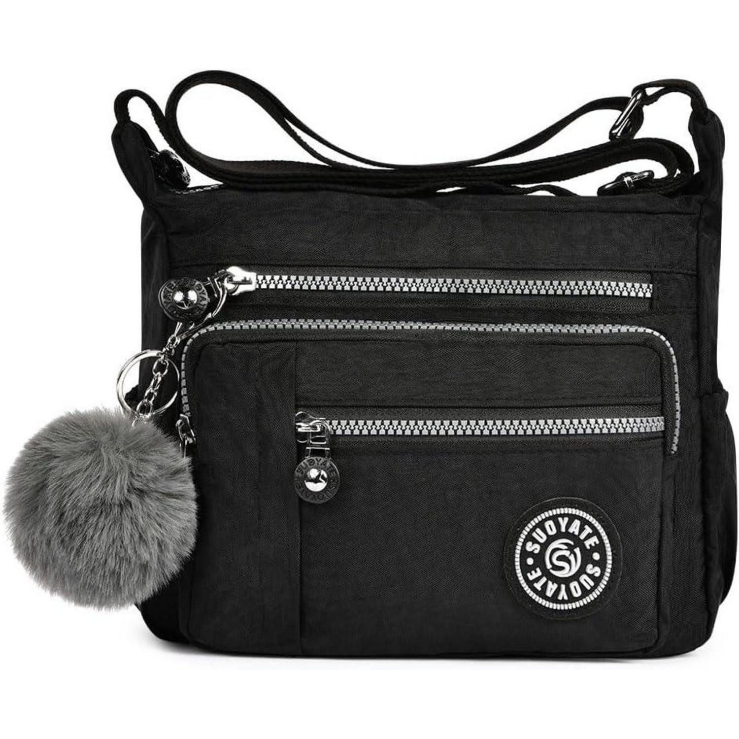 Umhängetasche Nylon Umhängetasche Damen Schultertasche Handtaschen Multi Pocket