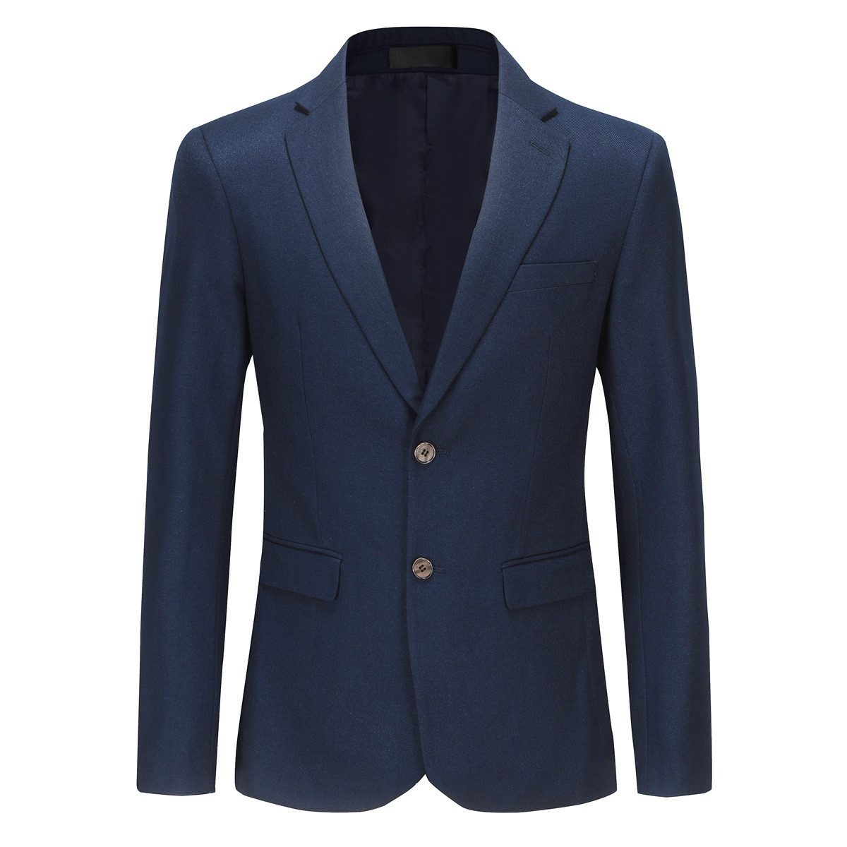 Allthemen Anzug (3 tlg) Slim Fit Hochzeitanzug mit 2 Knöpfen Anzüge für Arb günstig online kaufen