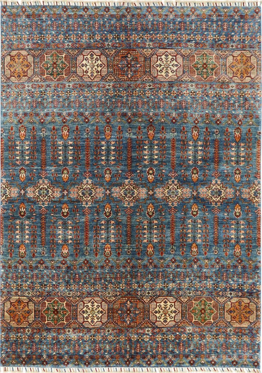 Orientteppich Arijana Shaal 174x240 Handgeknüpfter Orientteppich, Nain Trading, rechteckig, Höhe: 5 mm