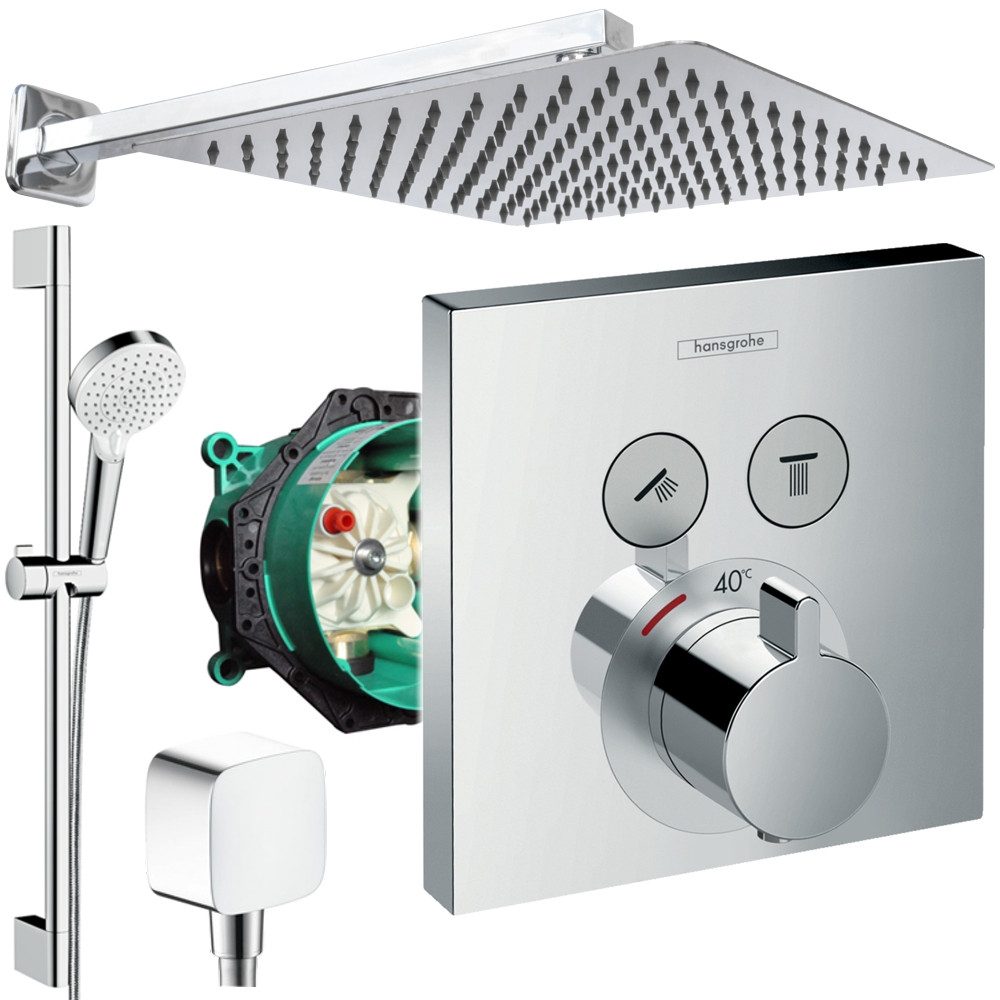 Hansgrohe und Jowi Duscharmatur ShowerSelect Thermostat, Unterputz Duschsys günstig online kaufen