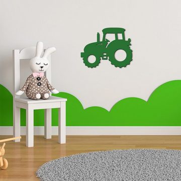 Namofactur LED Dekolicht LED Holz Traktor Deko Kinderzimmer, Ohne Zugschalter, LED fest integriert, Warmweiß