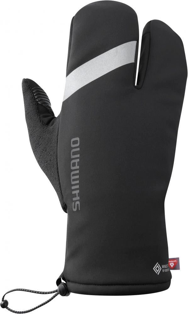 Shimano Fahrradhandschuhe SHIMANO Windstopper Primaloft 2X2 Gloves Black XL Handschuhe - 2X2