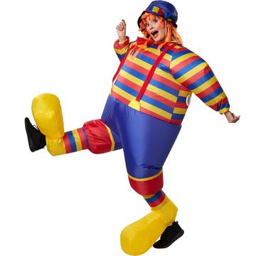 dressforfun Kostüm Aufblasbares Kostüm Clown, Aufblasbar
