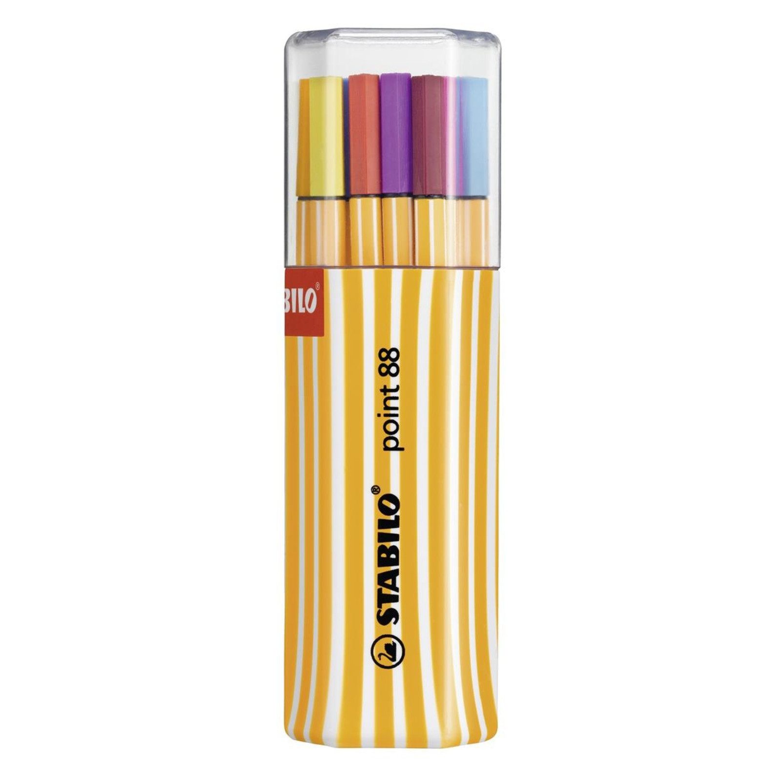 Fineliner STABILO point 88 Fineliner - 0,4 mm - 20er Twin Pack