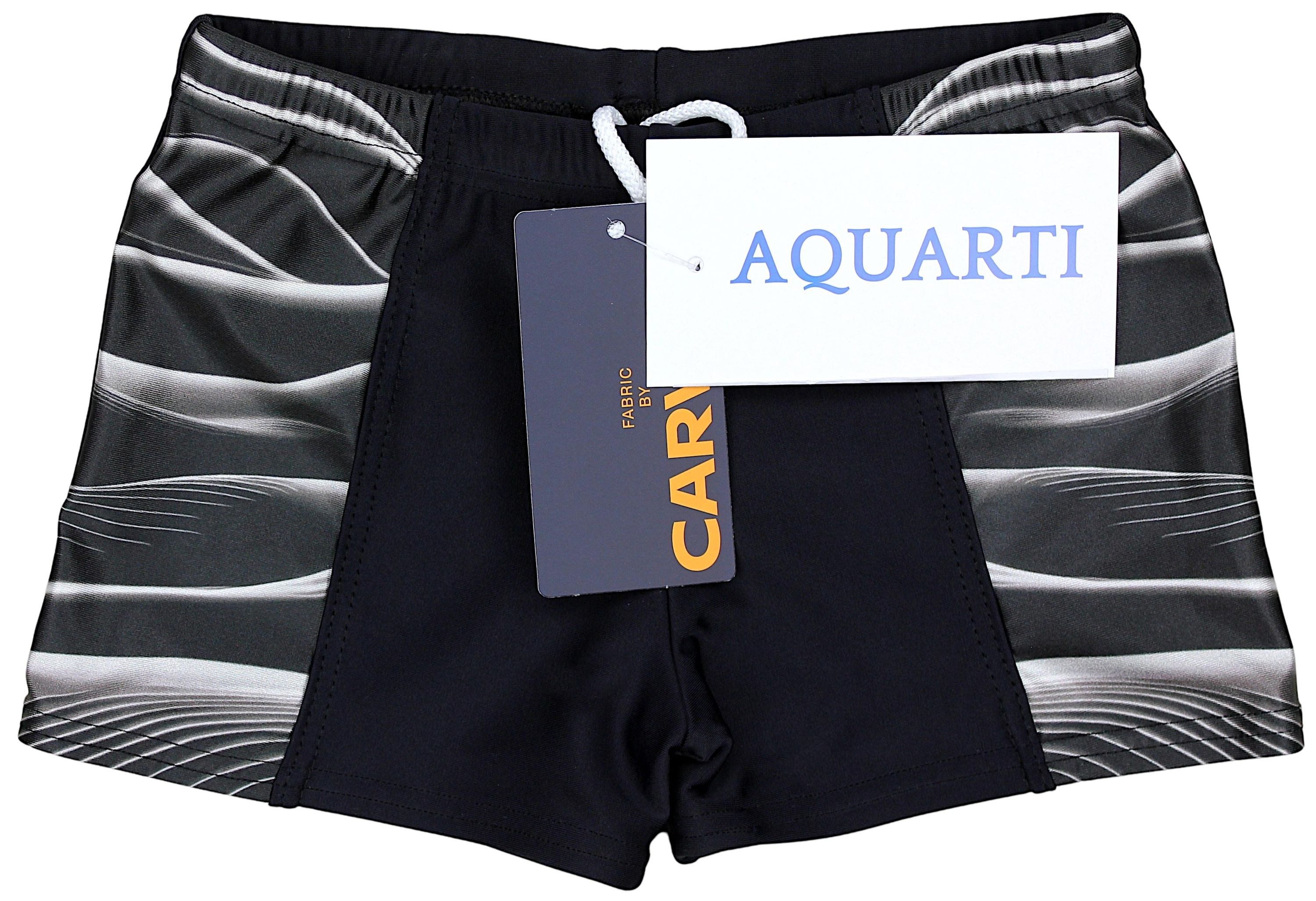 Aquarti Badehose Aquarti Jungen Schwimmhose Kontrastfarbige Einsätze