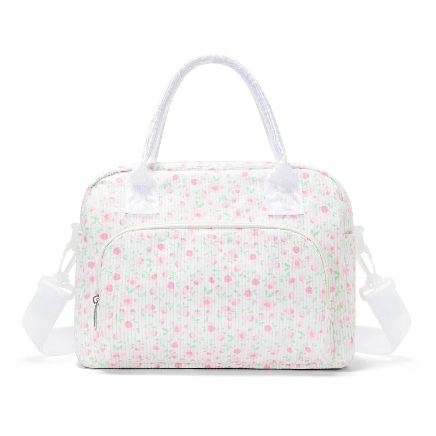 Kühltasche Kühltasche 12L Lunchtasche Isoliertasche Faltbar Rosa Rose