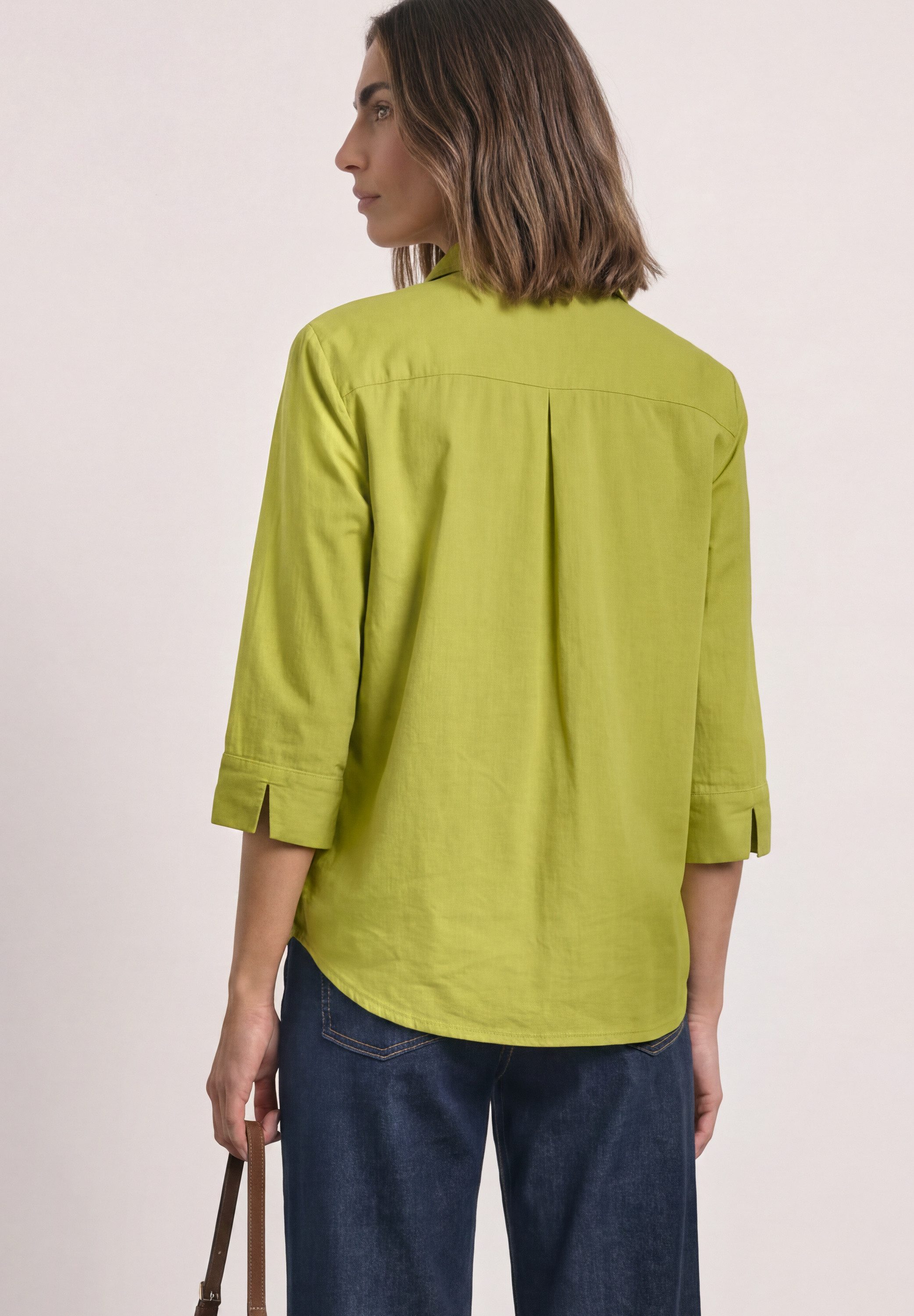 STREET ONE Hemdbluse mit 3/4 Ärmeln