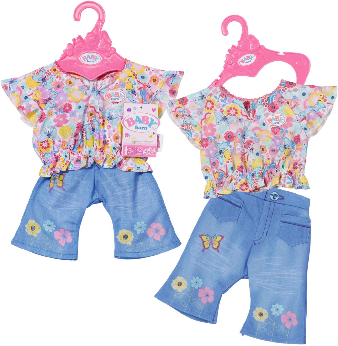 Baby Born Куклыkleidung Trend Jeans, 43 cm, mit Kleiderbügel