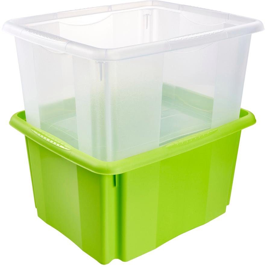 keeeper Organizer "emil", (Set, 2 St., 2), Aufbewahrungsbox, 24 L, mit Deck günstig online kaufen
