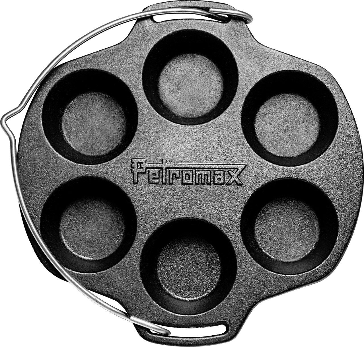 Petromax Feuertopf Petromax Muffinform mf6 Gusseisen 4,5 x 27 cm