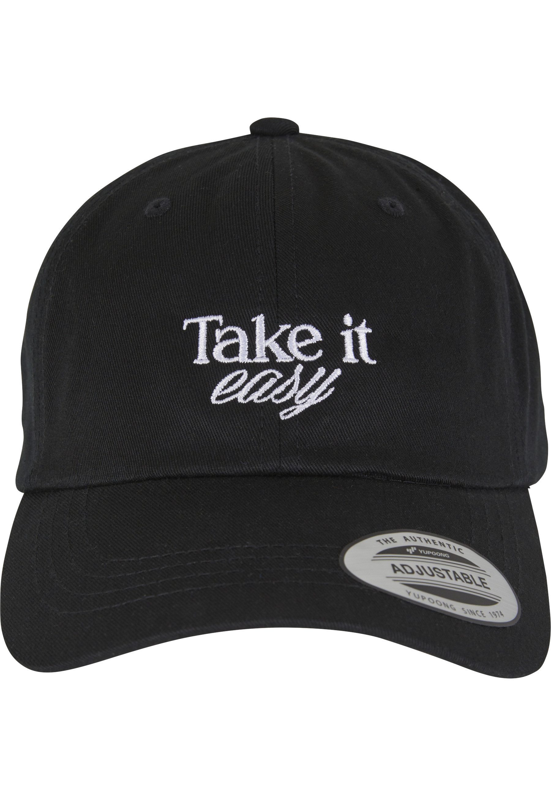 Snapback Cap MisterTee Take It Easy Low Profile Cotton Twill