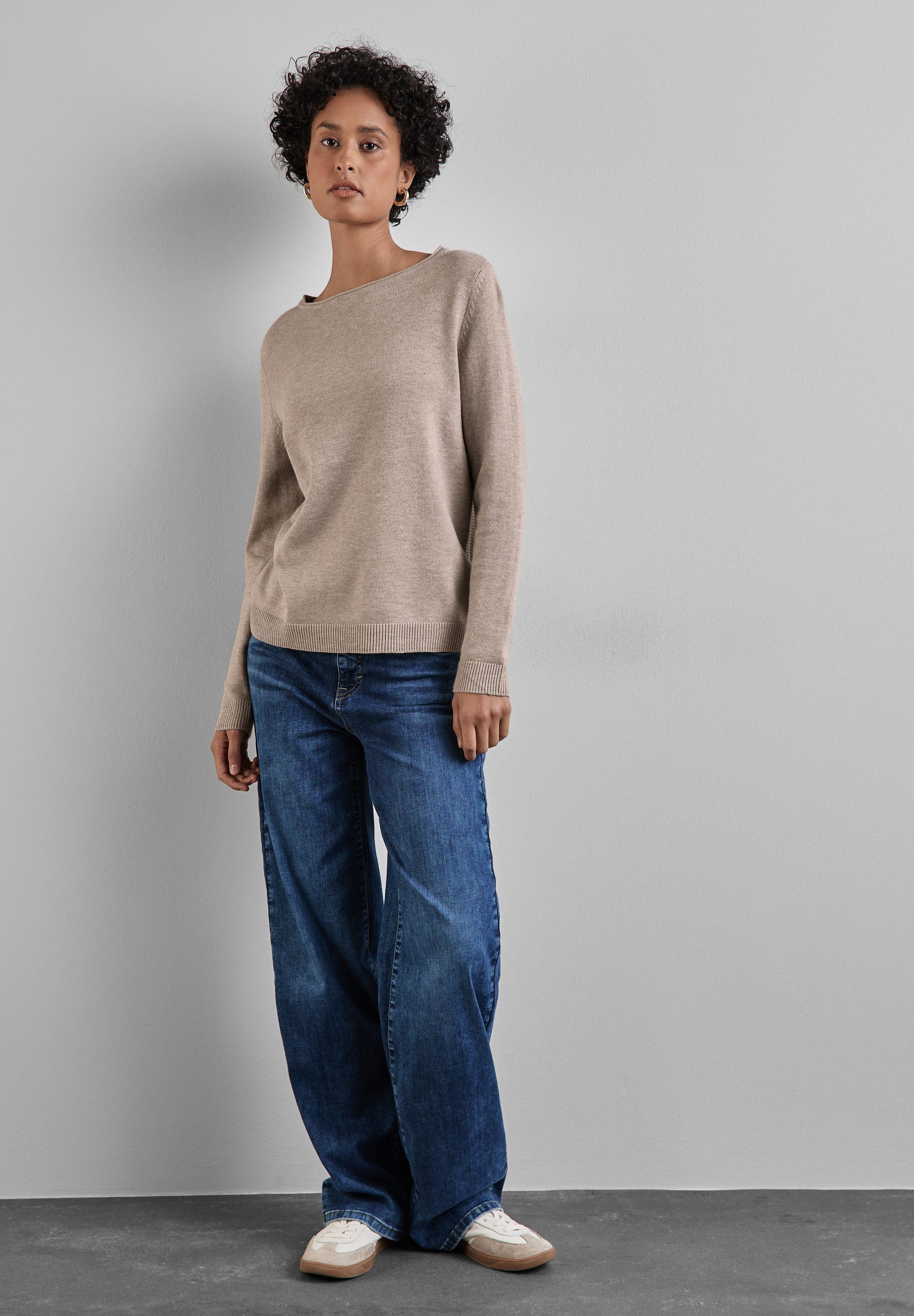 STREET ONE Strickpullover mit Muster