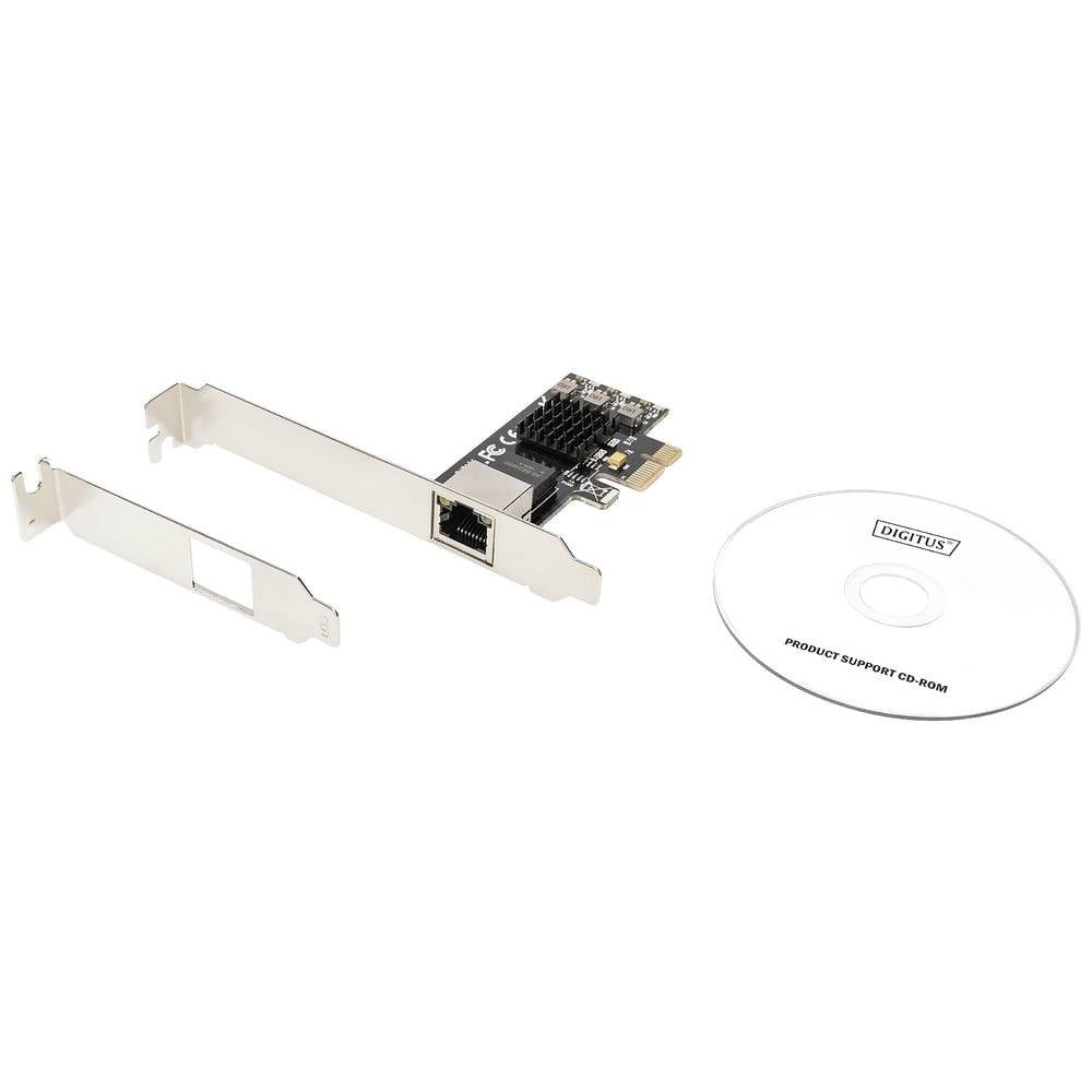 Digitus 2.5 Gigabit Ethernet PCI Express Karte 2.5G Ethernet NIC DN-10135 Netzwerk-Adapter