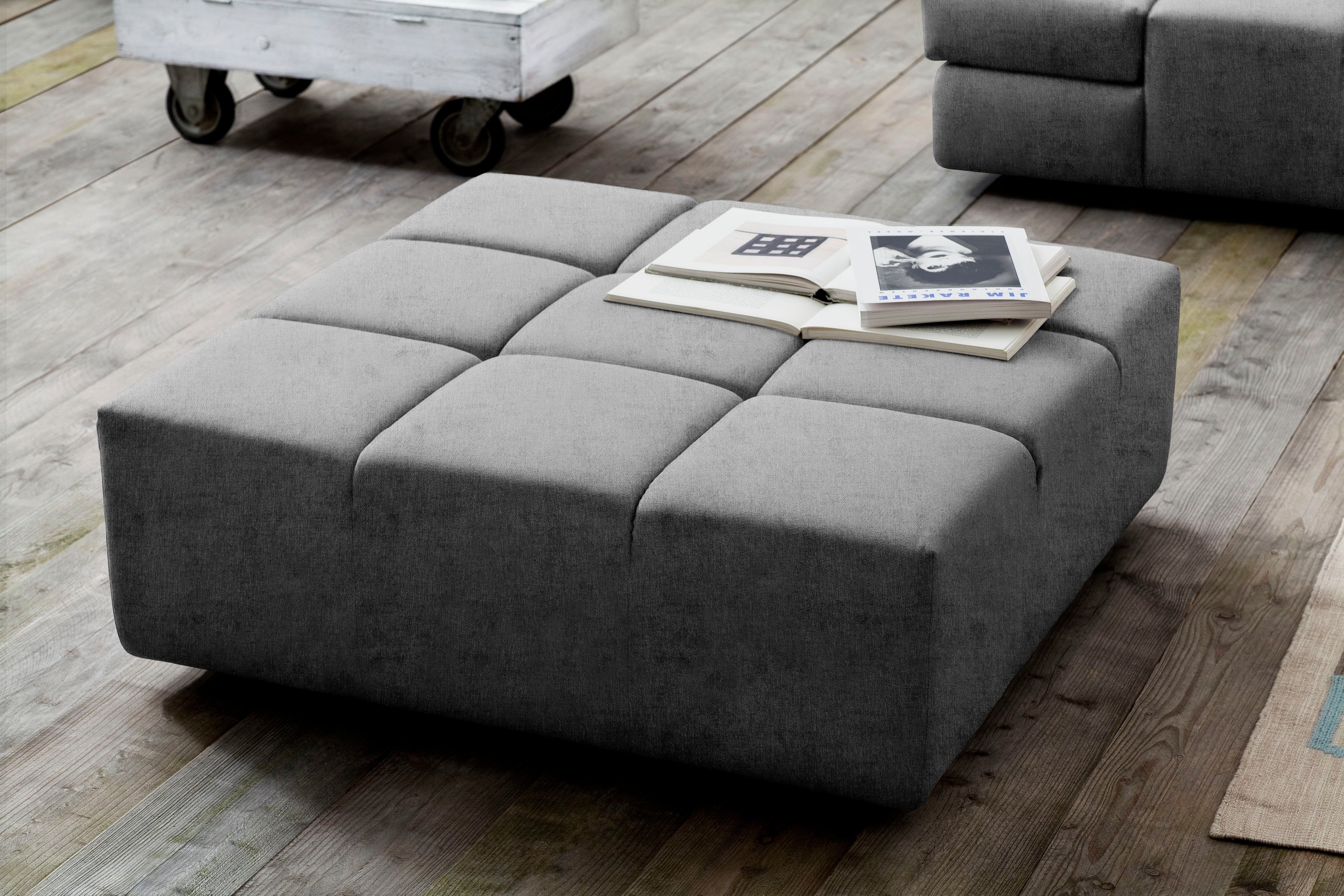 INOSIGN Polsterhocker Ancona, passend zur "Ancona"-Polsterserie, auch in Co günstig online kaufen