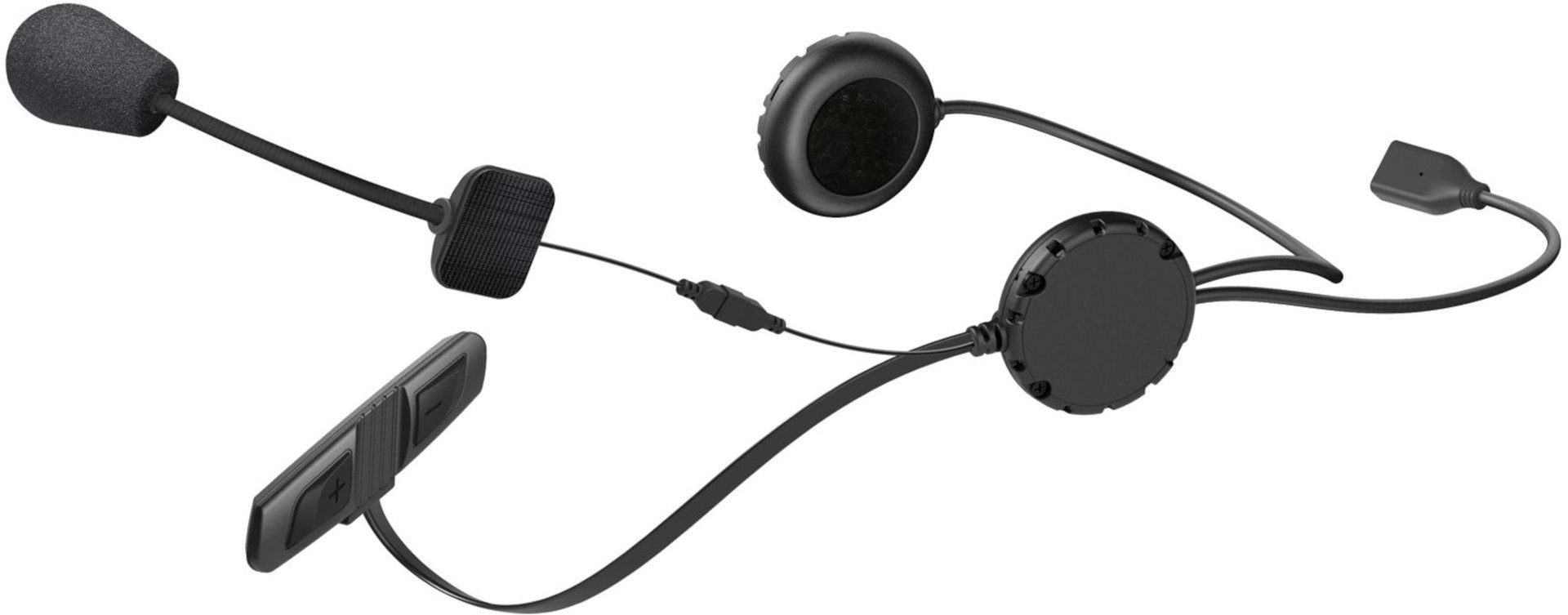 Sena Motorradhelm 3S Plus Universal Bluetooth Kommunikationssystem, Bluetooth