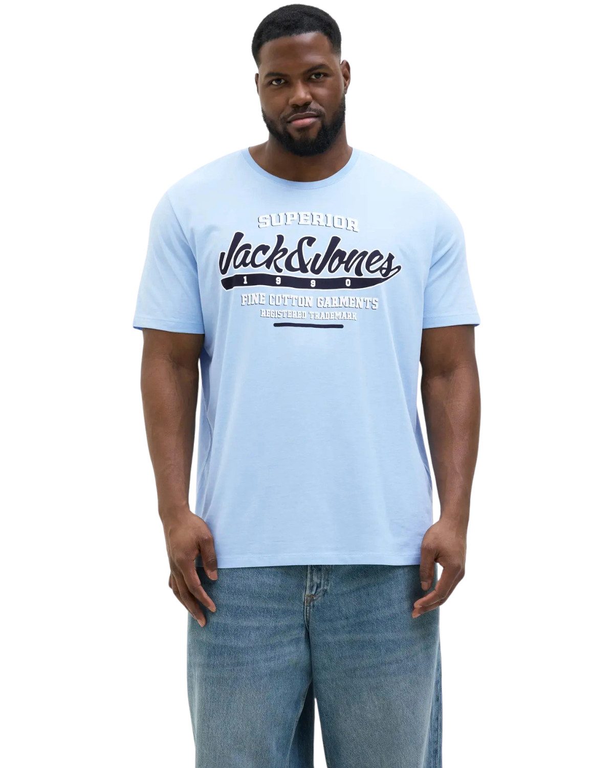 Jack & Jones PlusSize Print-Shirt (Spar-Set, günstig online kaufen