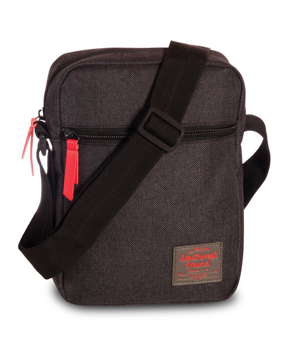 Southwest Bound Umhängetasche Southwest Bound Budget Freizeit Tasche Umhängetasche schwarz