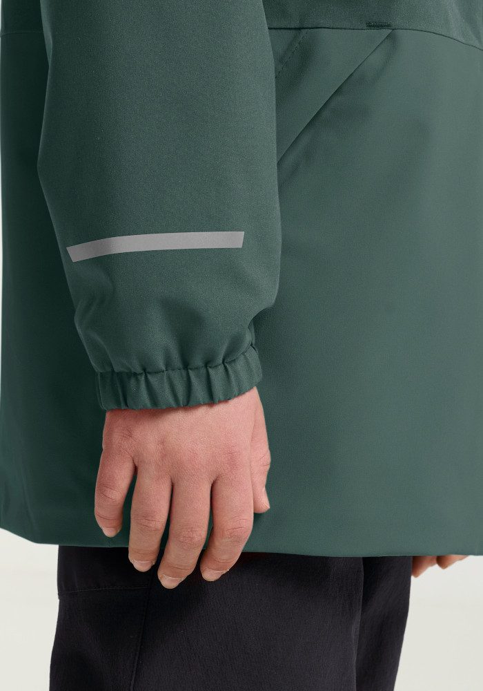 Jack Wolfskin Outdoorjacke SNOW DAYS JKT KIDS für Kinder, wasserdichte Ausstattung, mit kuscheligem Innenfutter