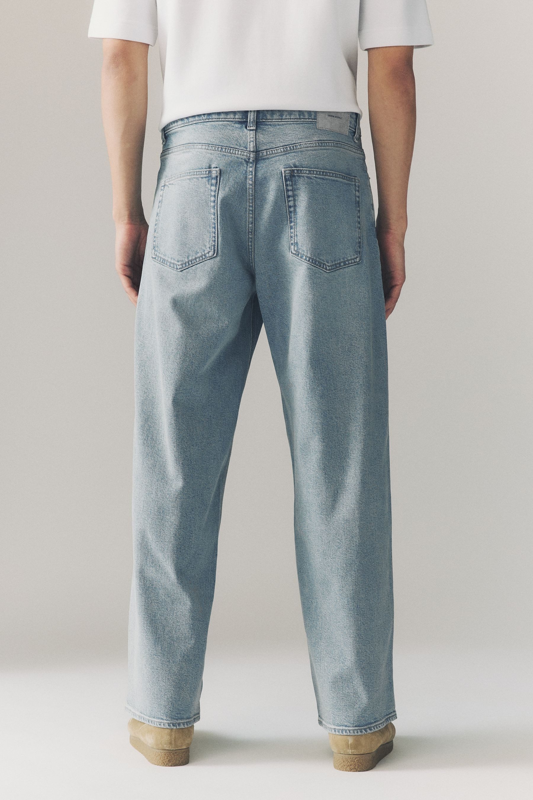 Next Weite Jeans Authentic Stretch-Jeans im Baggy Fit (1-tlg) günstig online kaufen