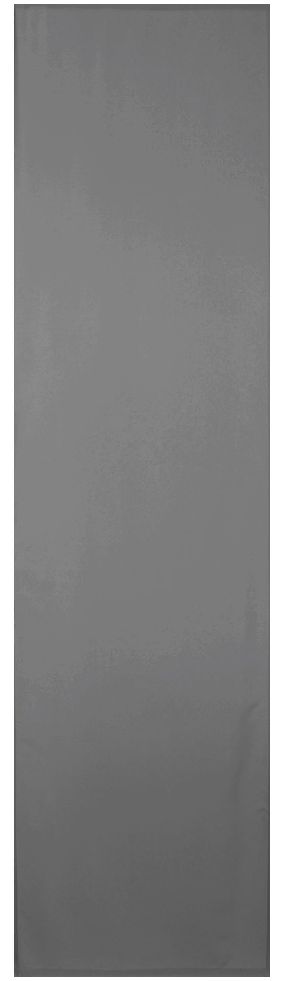 Schiebegardine blickdicht, mit 60cm 245cm Vorhang, (BxL), Blickdichte Microfaser, Bestlivings, Anthrazit Klettband x Klettband,