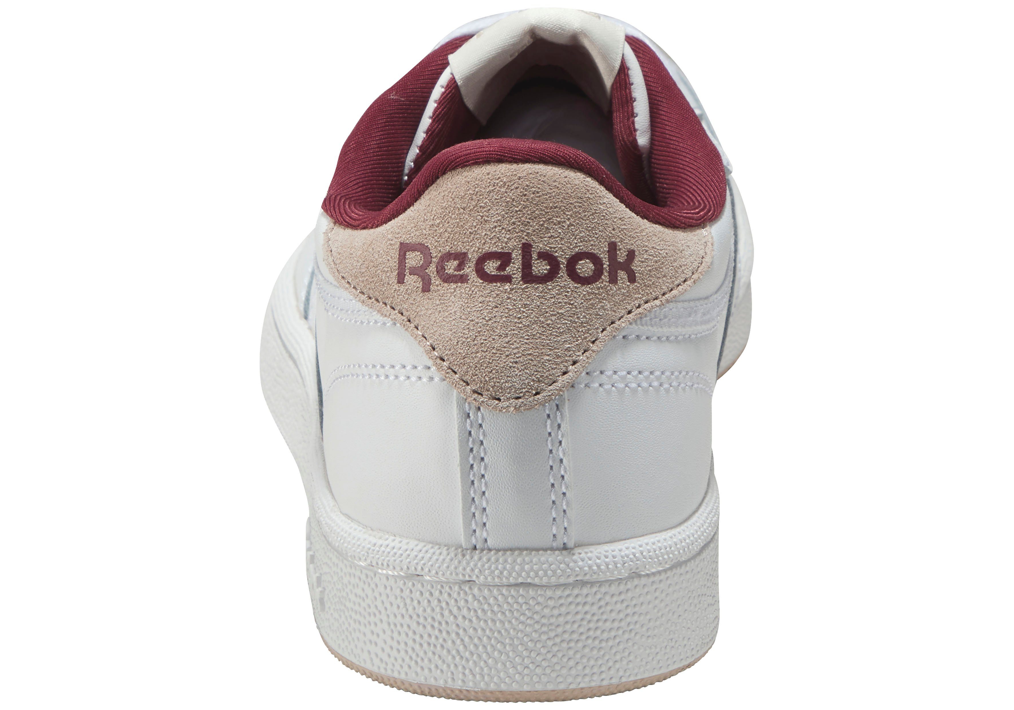 C CLUB Classic Reebok Sneaker weiß-rot