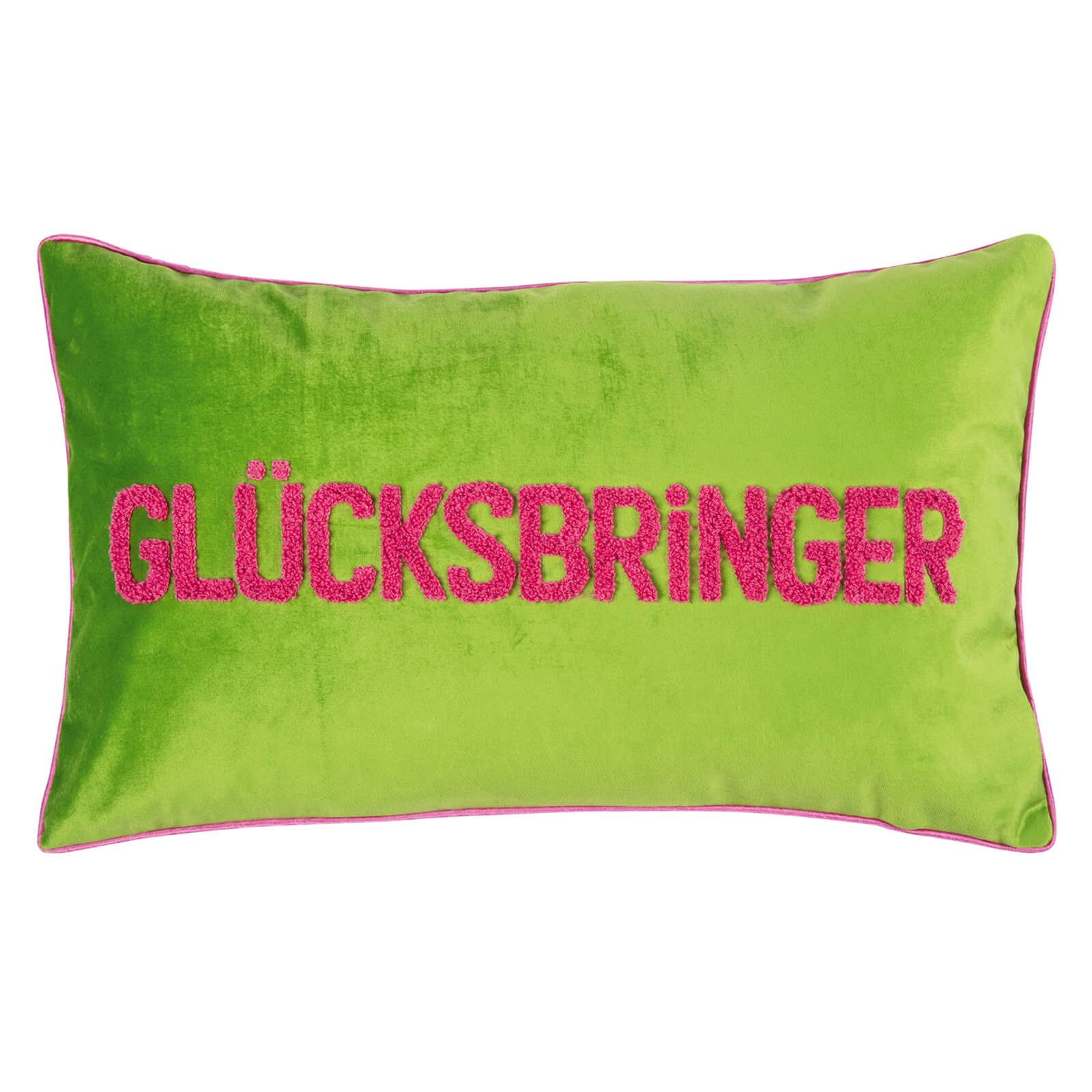 PAD Dekokissen Letters Glücksbringer Hot Pink, günstig online kaufen
