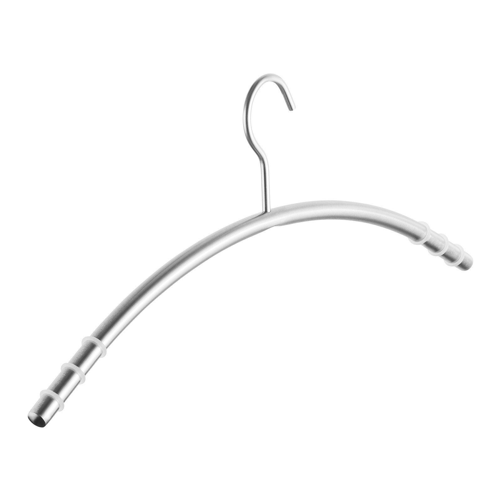 SO-TECH® Kleiderbügel Garderobenbügel Edelstahl SS201 gebürstet & Antirutsc günstig online kaufen