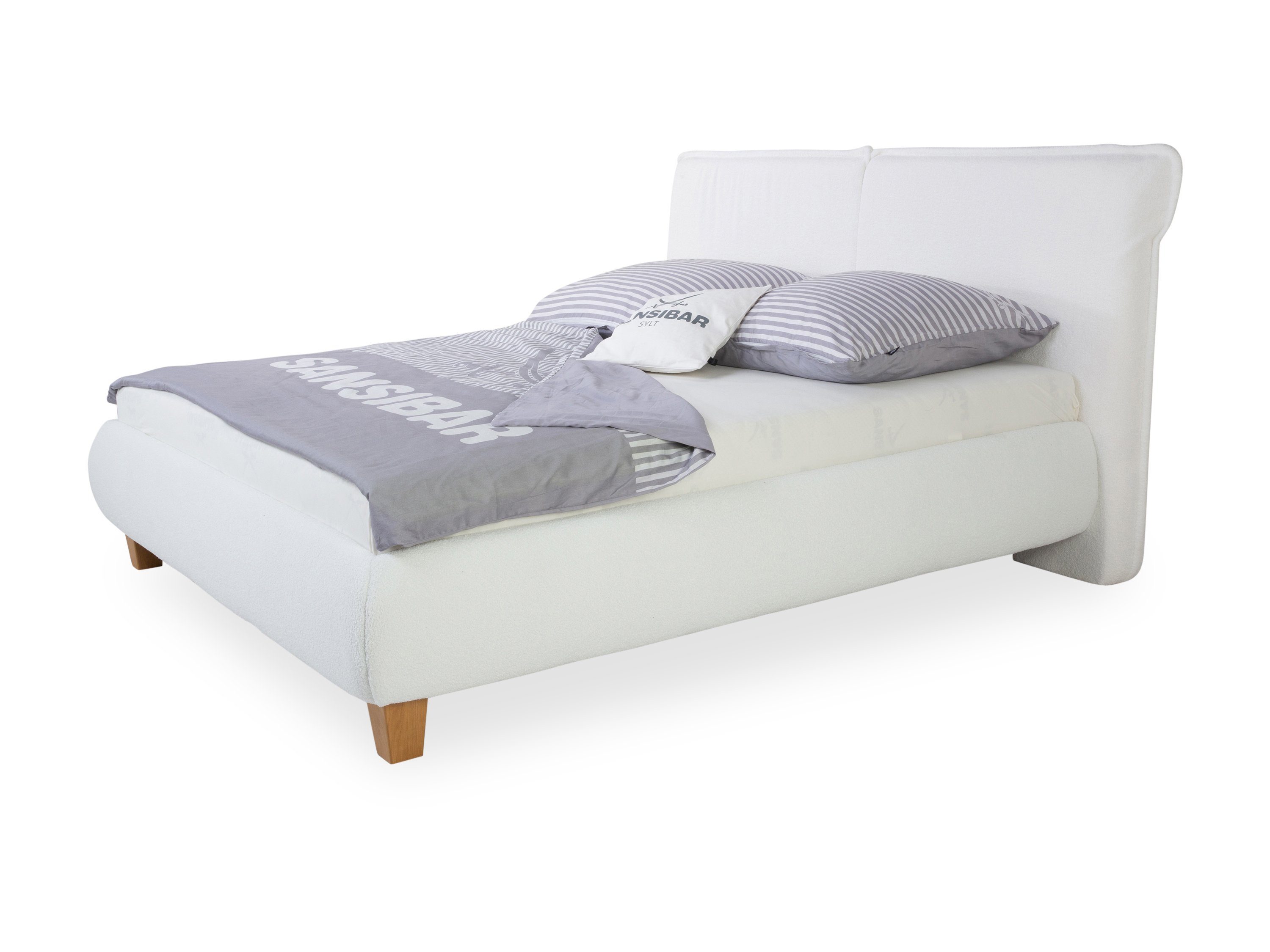 SANSIBAR LIVING Polsterbett Polsterbett SANSIBAR KISA Doppelbett