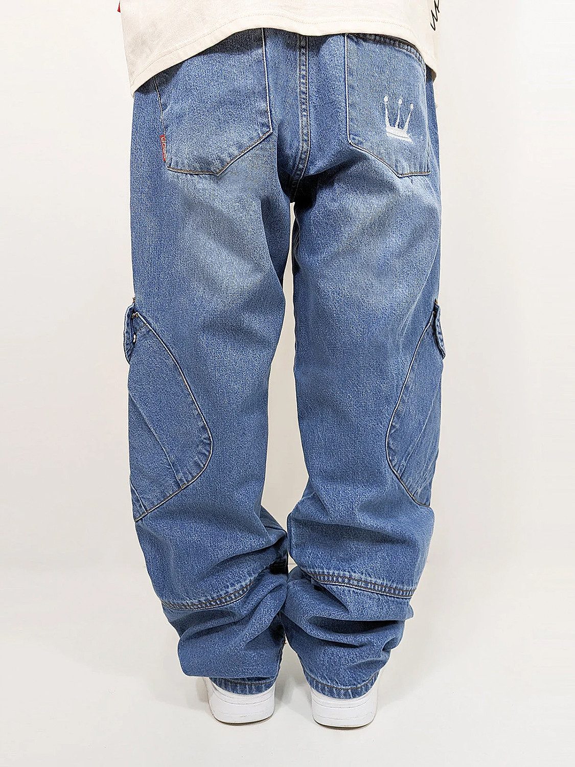 DADA Supreme Regular-fit-Jeans HipHop Denim Baggy günstig online kaufen