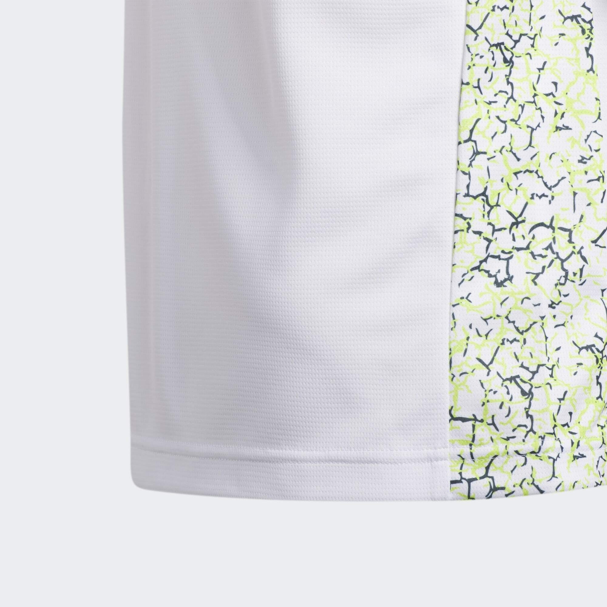 adidas White Funktionsshirt POLOSHIRT SPORT COLLAR KIDS Performance