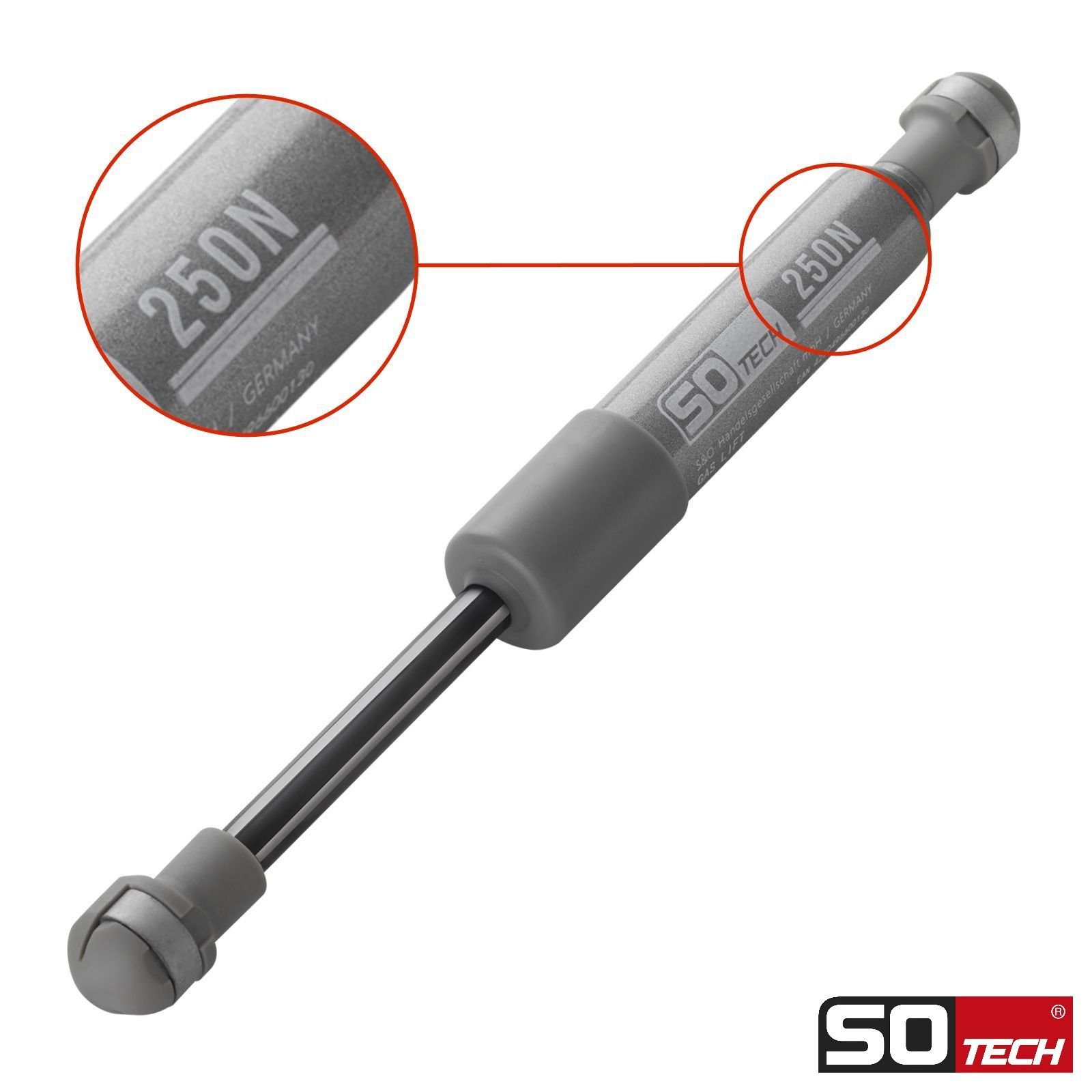 Thumbnail - SO-TECH® Möbelbeschlag Original Ersatzteil für Kesseböhmer Soft-Lift- und HSB (1 St), Kompressionsfeder 250N für KESSEBÖ...