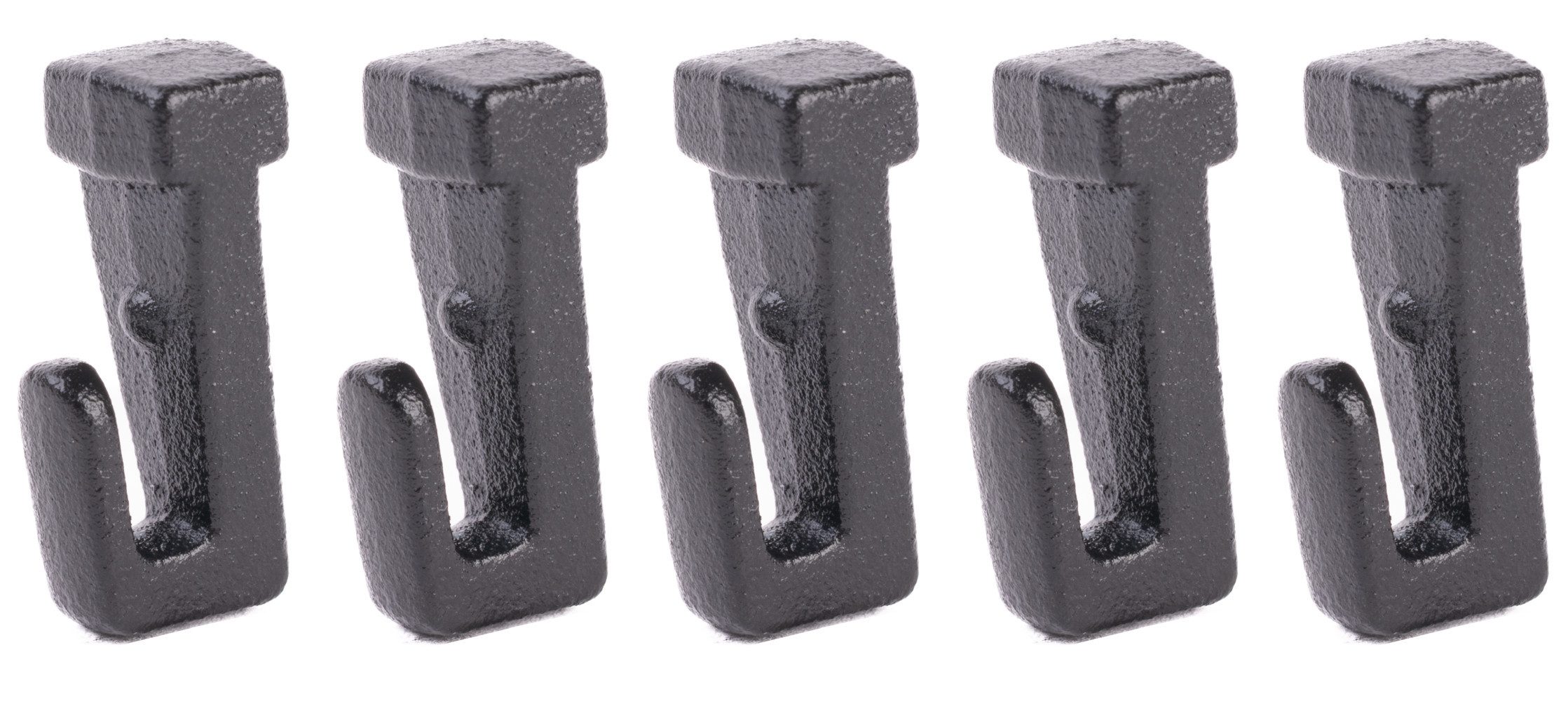 SOFT-RAIL Seilhaken Gleithaken für Perlonseile mit einer Schlaufe, für Galerieschienen & Bilderschienen, (Set, 5-St), Zubehör